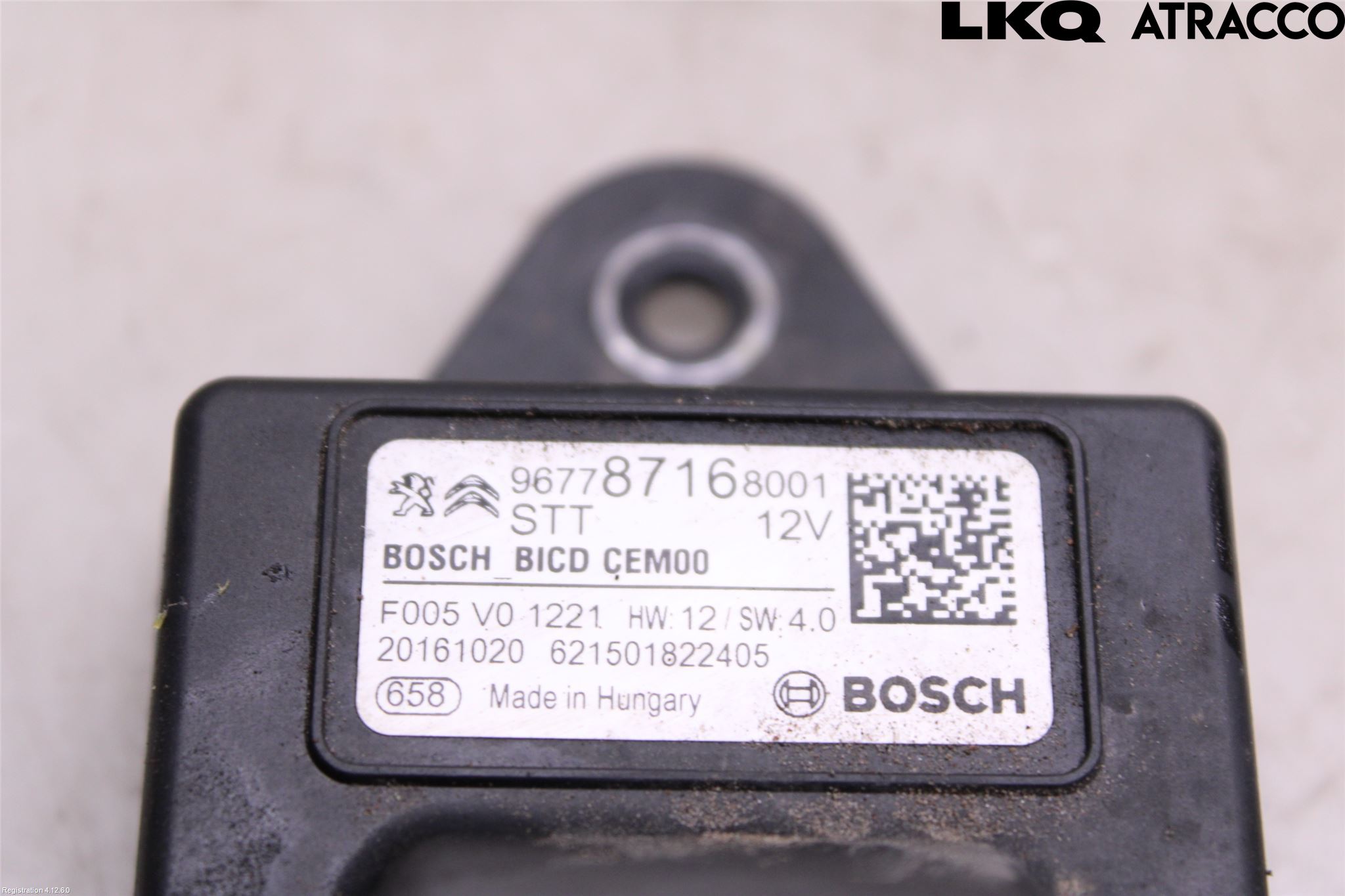 Peugeot 308 14-21 Relä Glödning Diesel