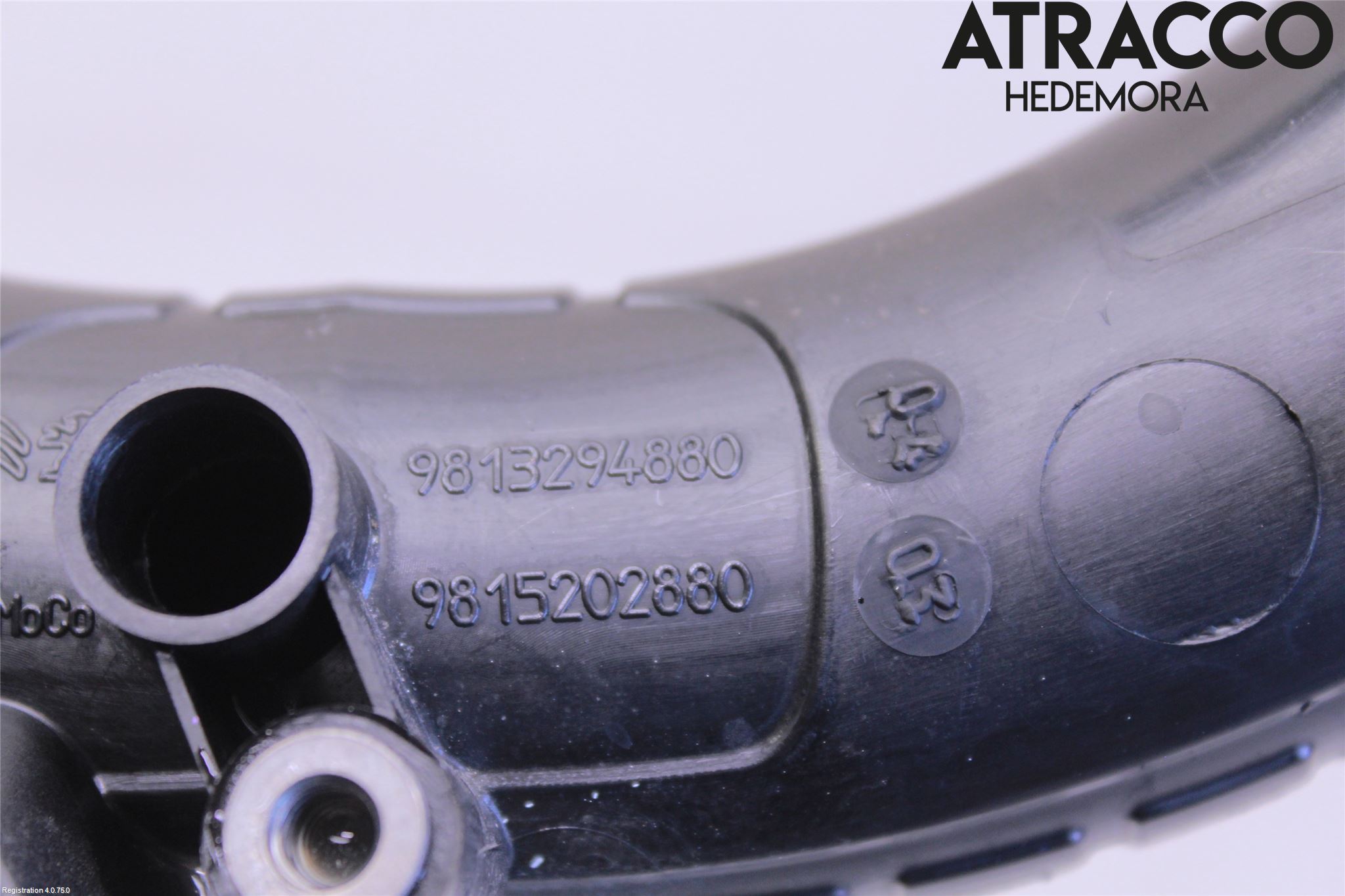 Citroen BERLINGO/E-BERLINGO 19- Laddluft-Intercoolerrör