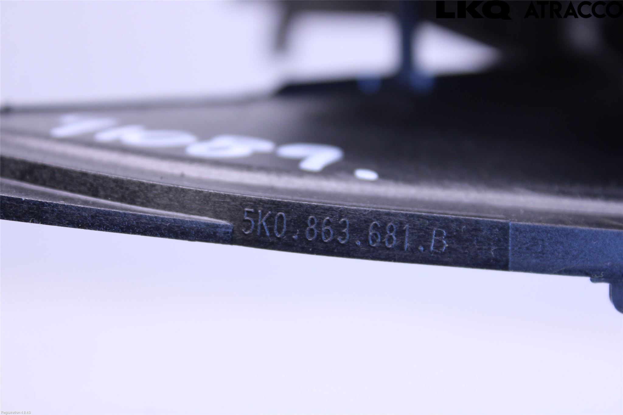 Volkswagen VW GOLF VI 09-13 Instrumentkonsoll Mitt