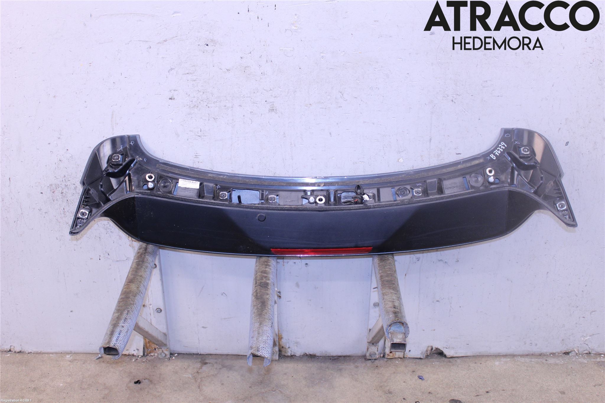 Nissan QASHQAI 14-17 Spoiler Baklucka