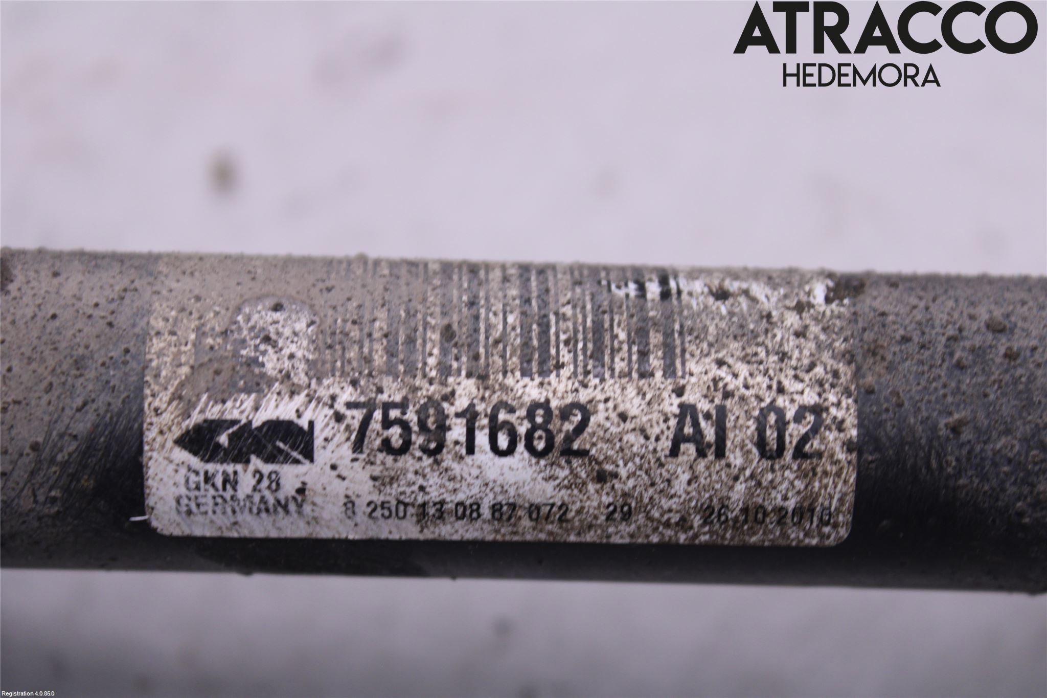 BMW X1 E84 10-15 Drivaxel Fram Höger