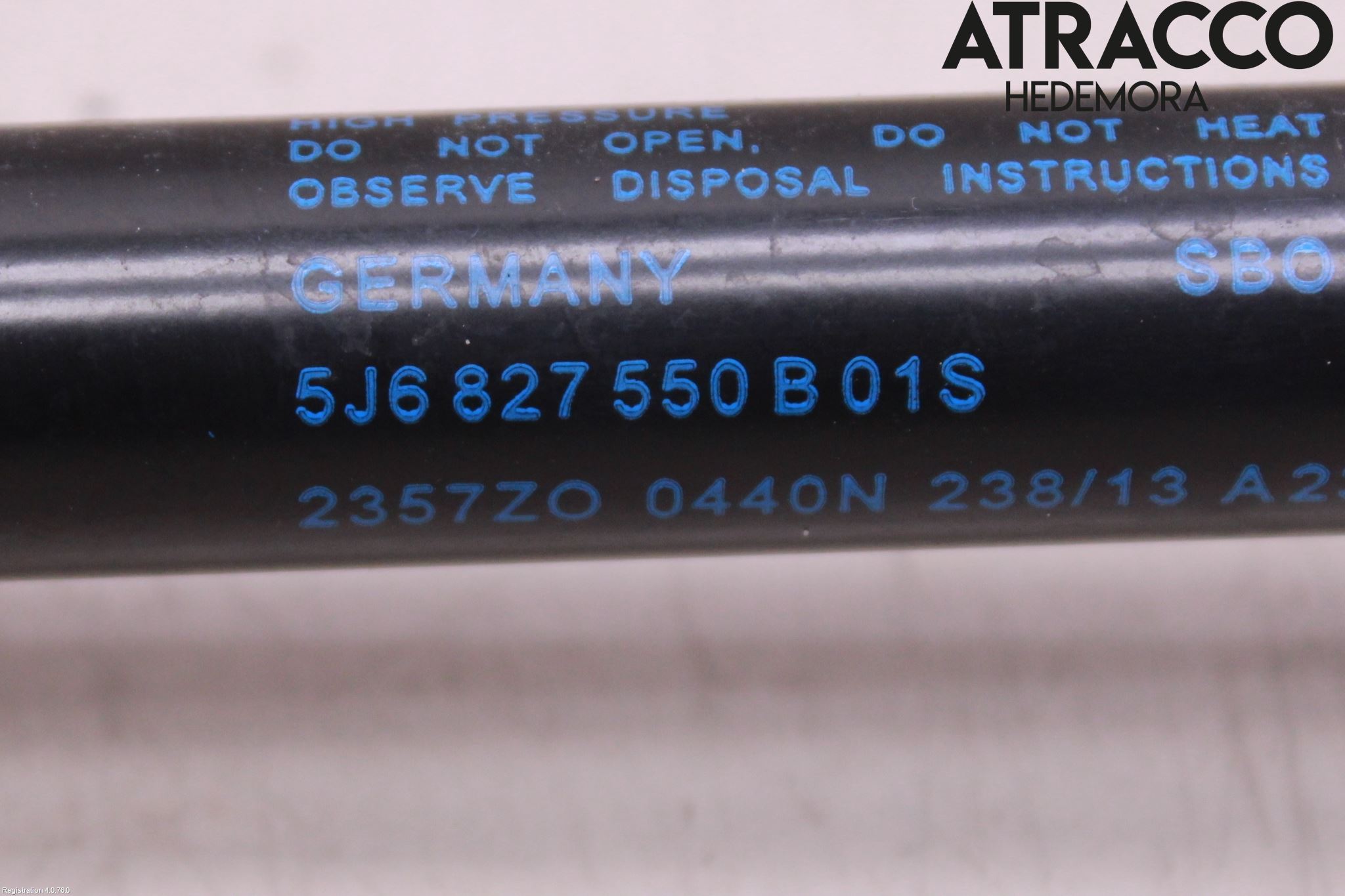 Skoda FABIA 07-14 Gasfjäder Baklucka