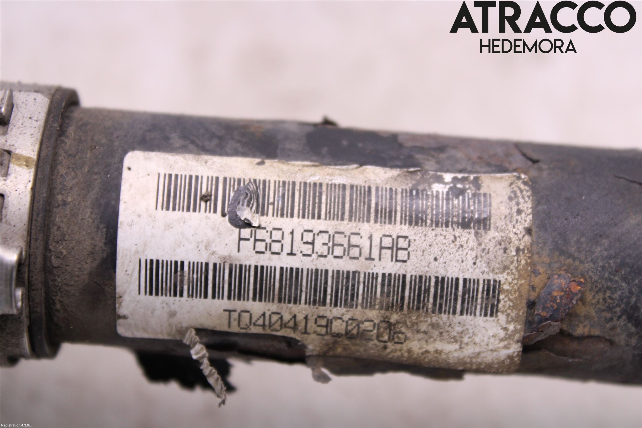 Jeep GRAND CHEROKEE 10-20 Drivaxel Fram Vänster