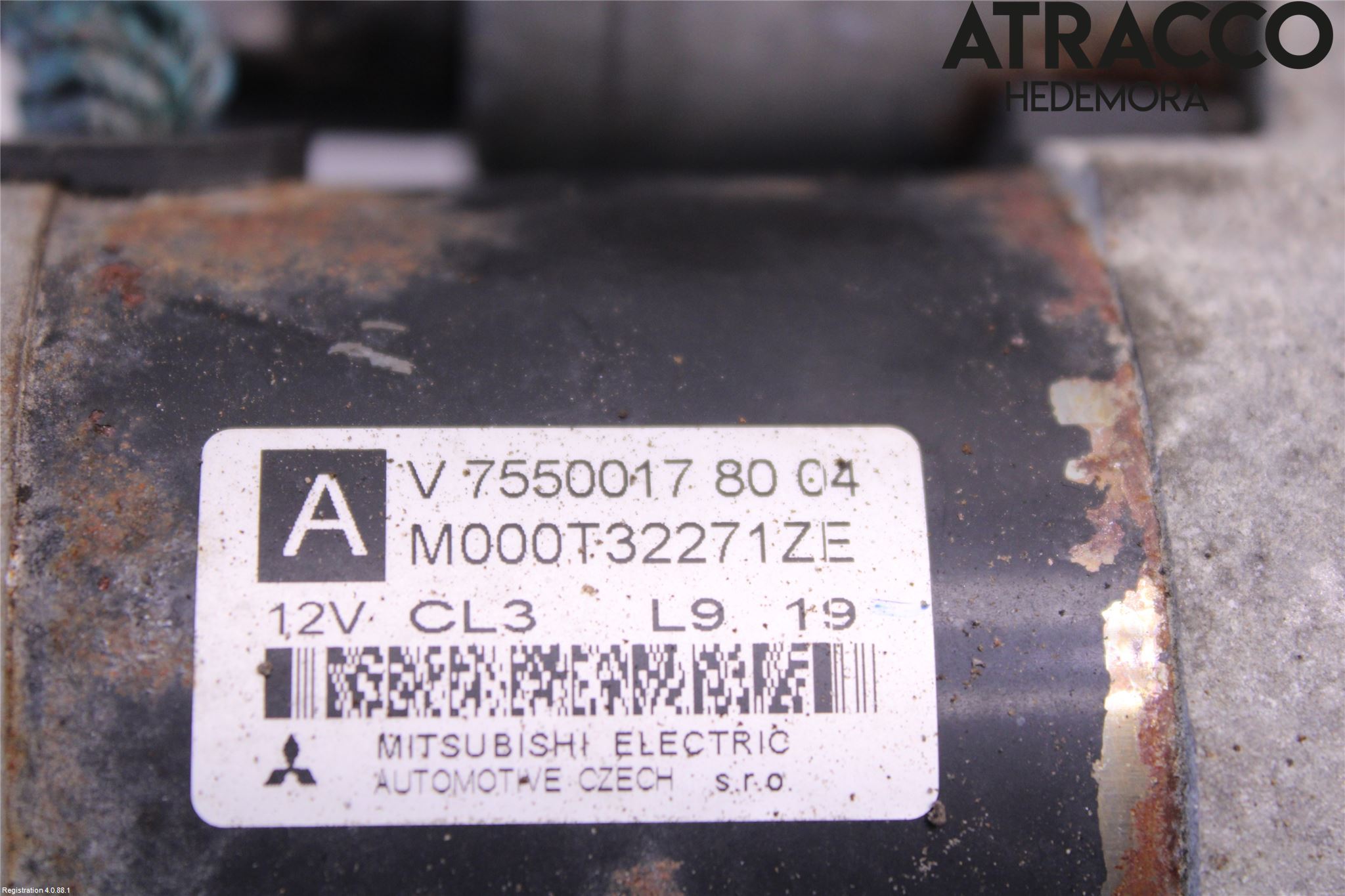 Peugeot 207 Startmotor