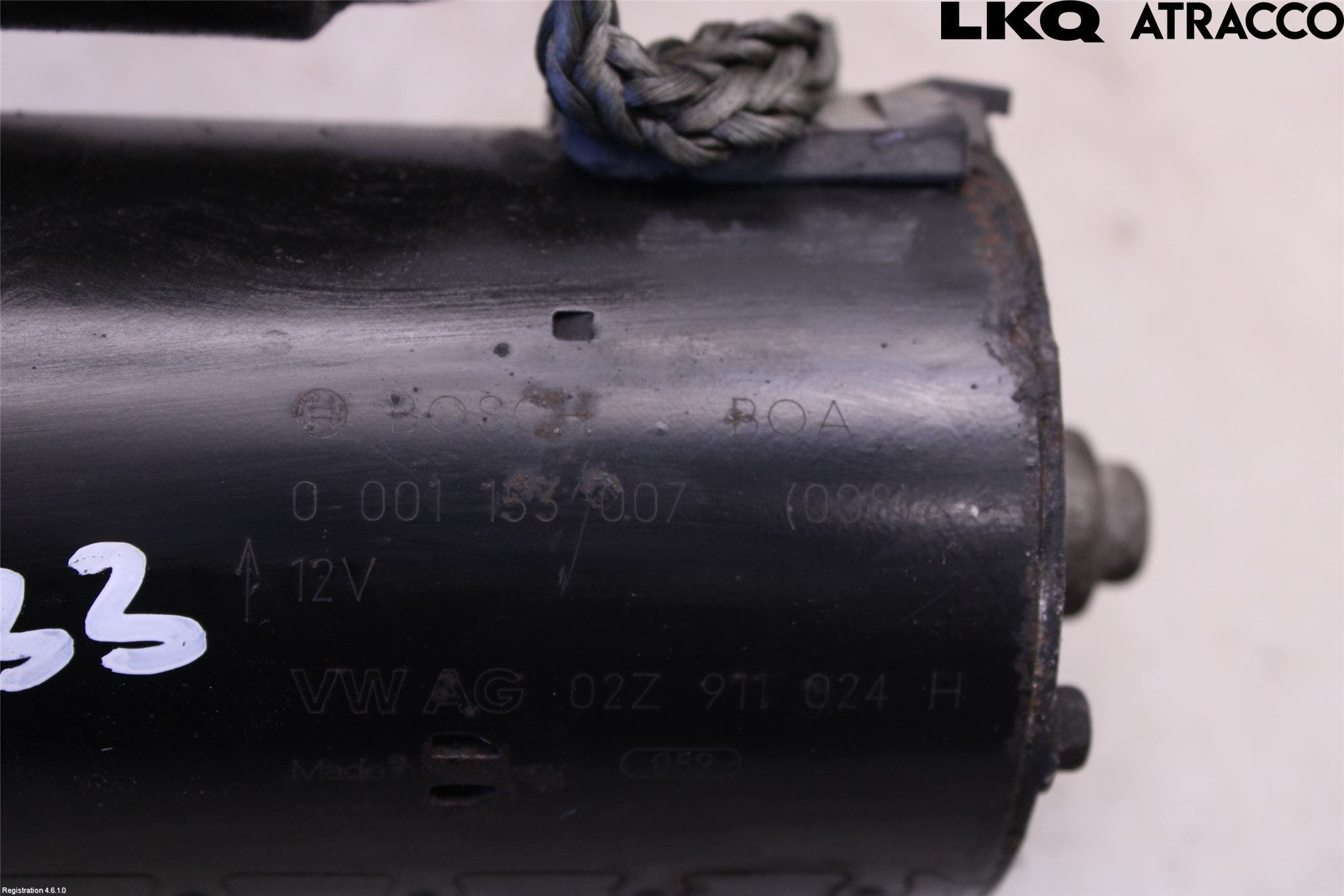 Volkswagen VW GOLF VI 09-13 Startmotor Diesel