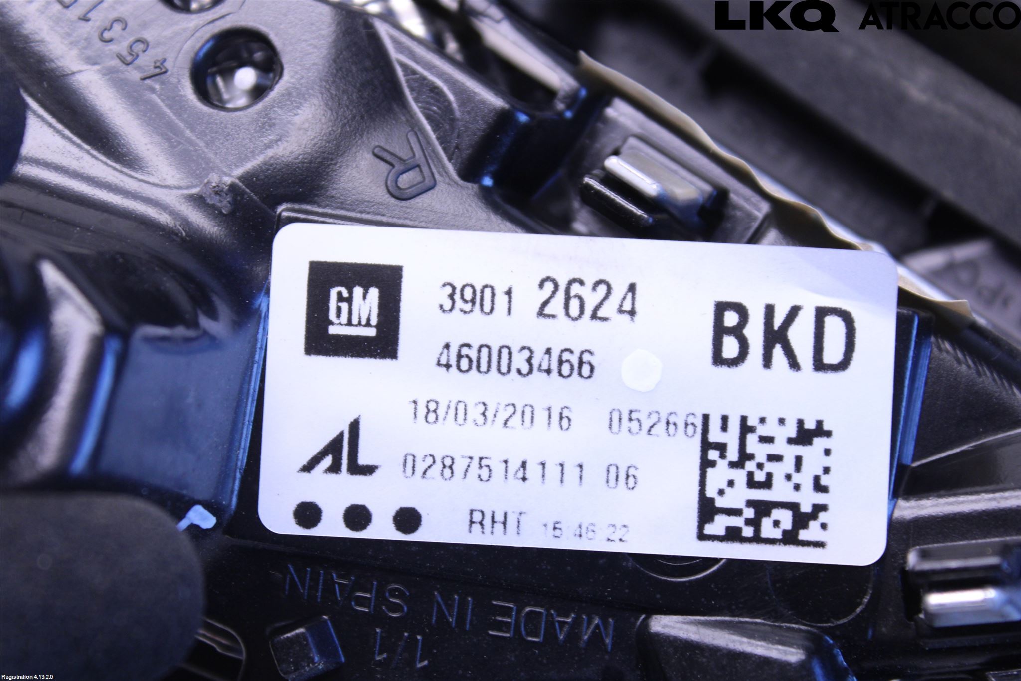 Opel CORSA E 15-19 Bakljus Lucka Hö