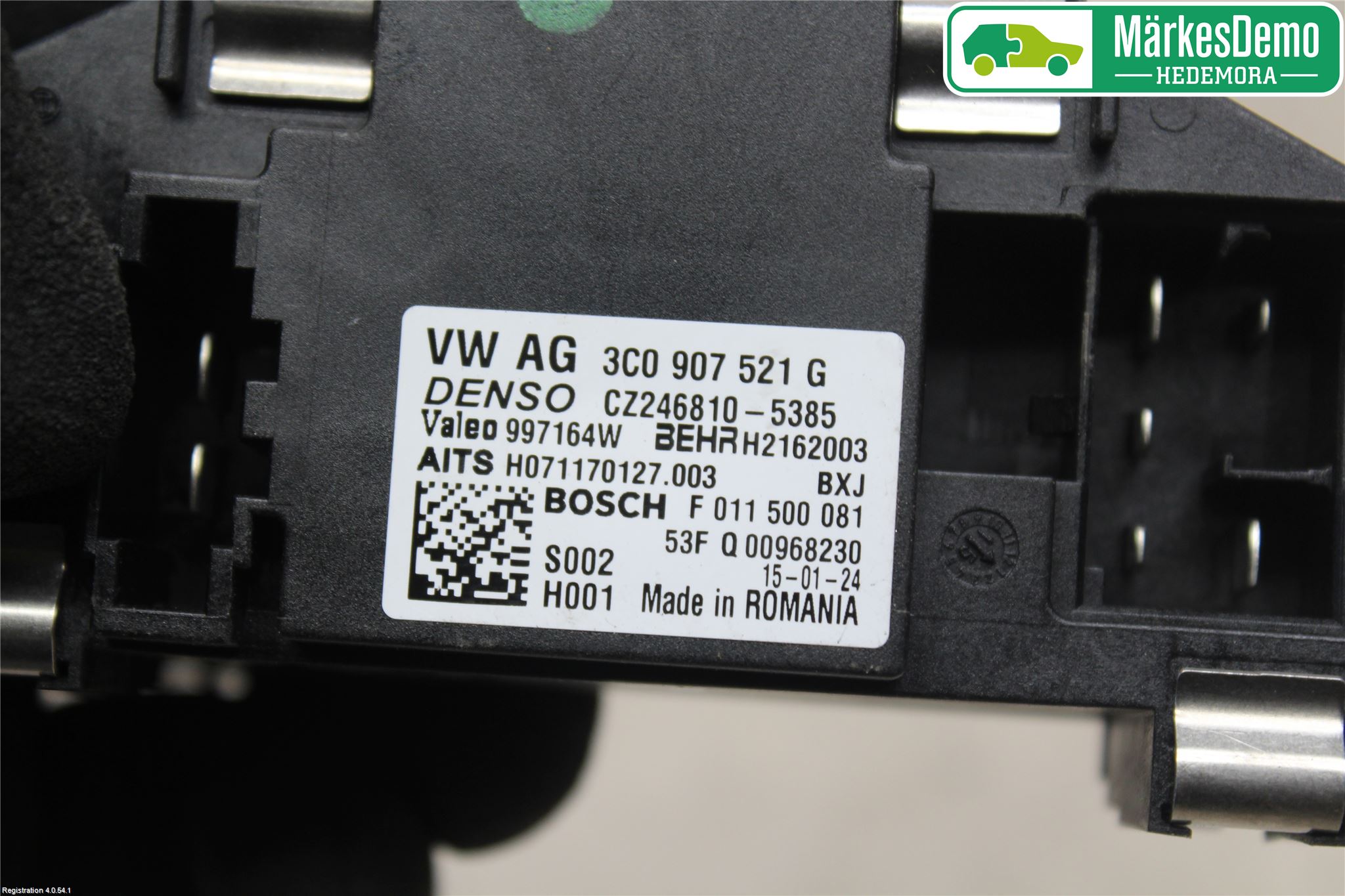 Volkswagen VW TIGUAN 07-16 Värmefläktsmotstånd