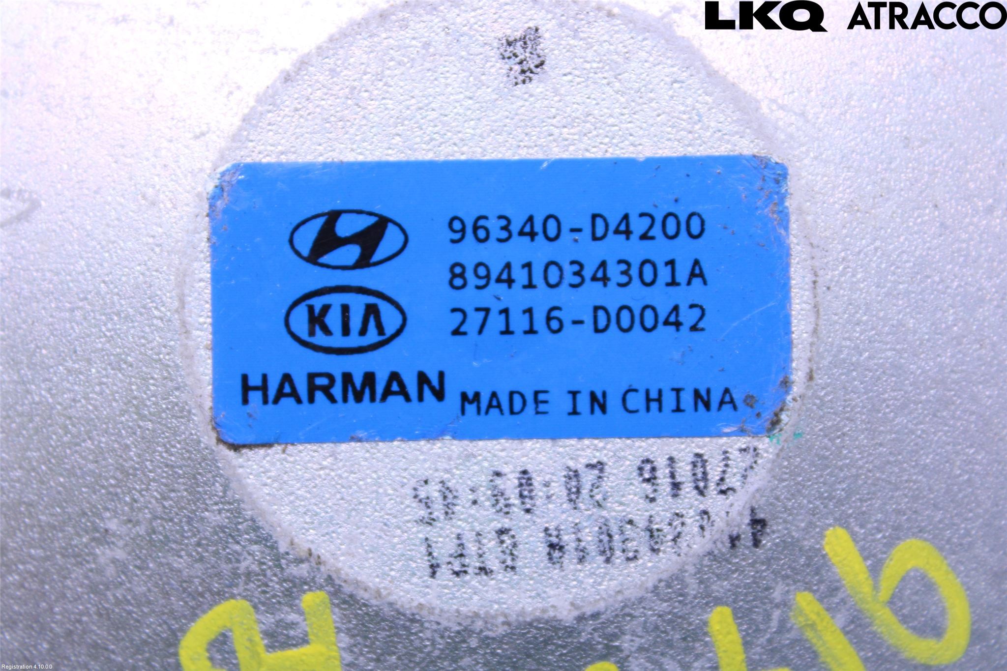 Kia OPTIMA 16-20 Högtalare