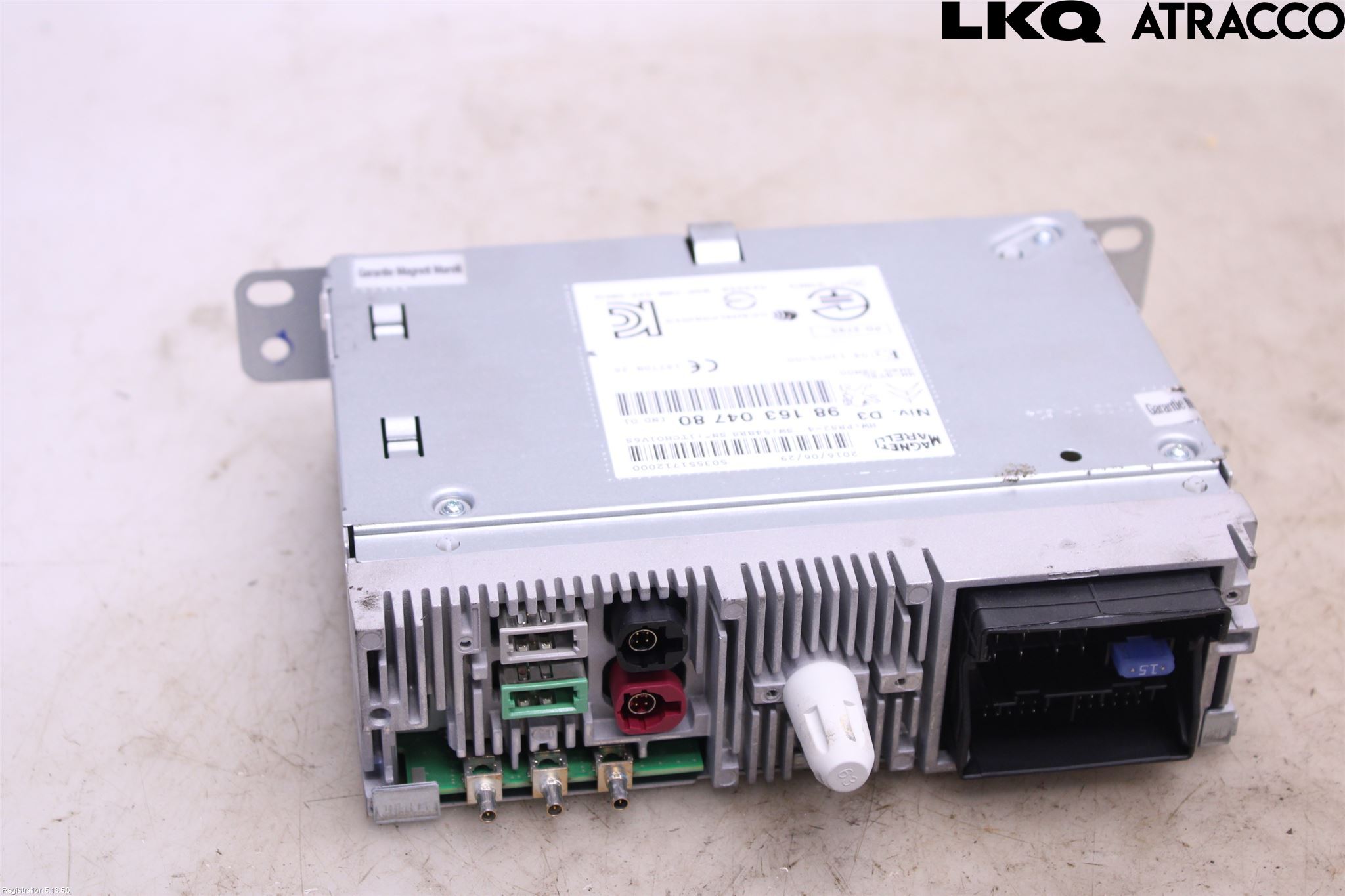 Citroen C4 GRAND PICASSO 14-18 Cd Radio - Multimediapanel