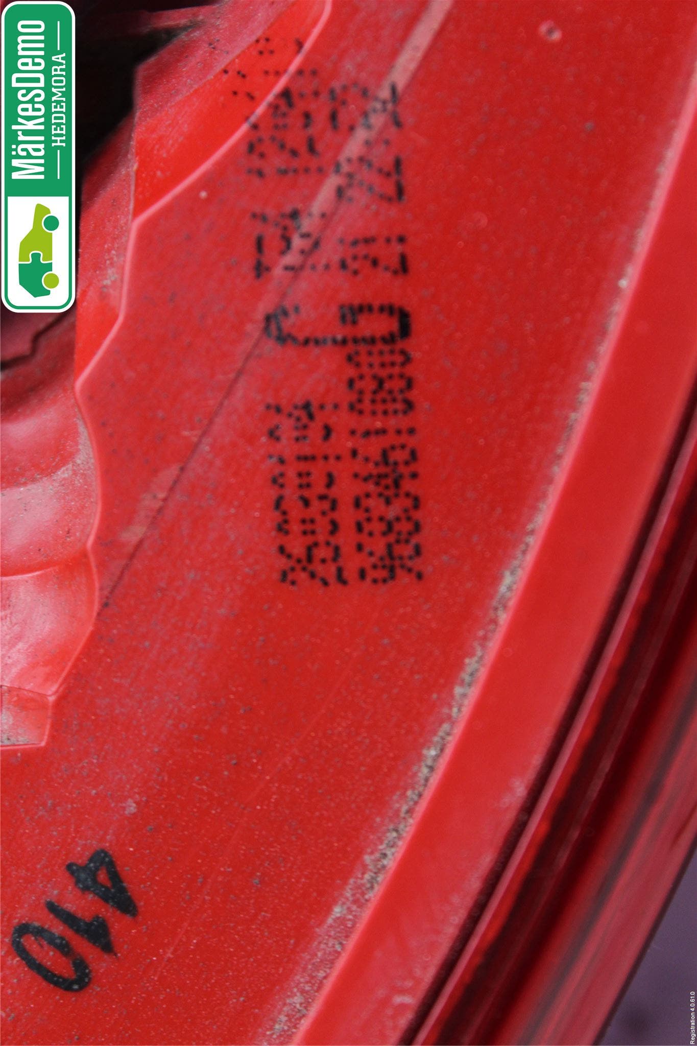 Peugeot 3008 09-16 Bakljus Lucka Vä