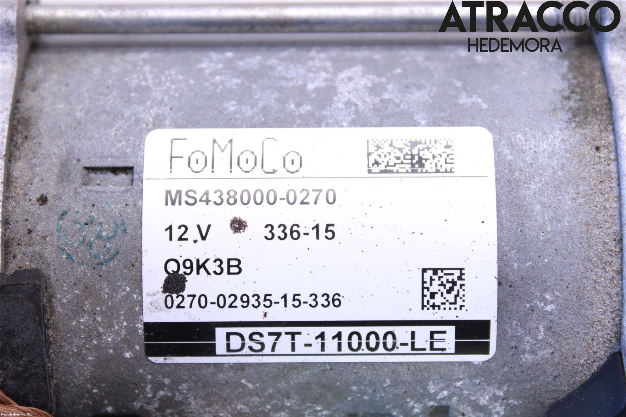 Ford MONDEO 15-22 Startmotor Diesel