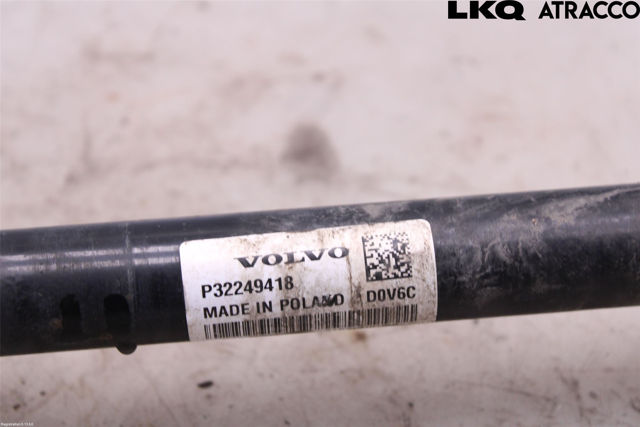 Volvo V60 19- Drivaxel Bak Vänster