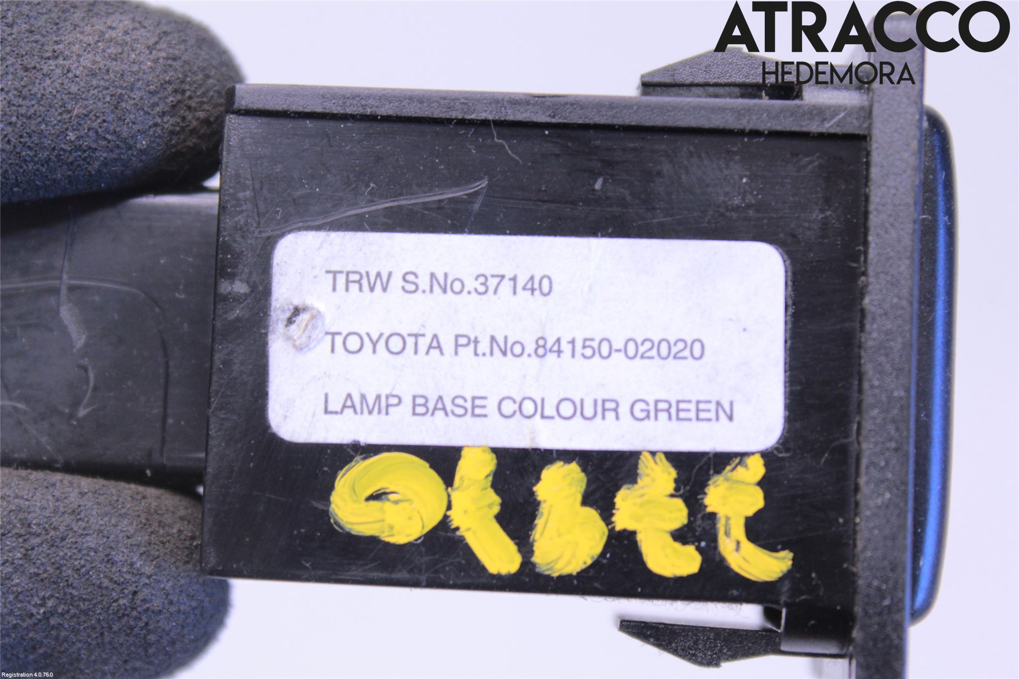 Toyota COROLLA 02-07 Strömställare Strålkastartork