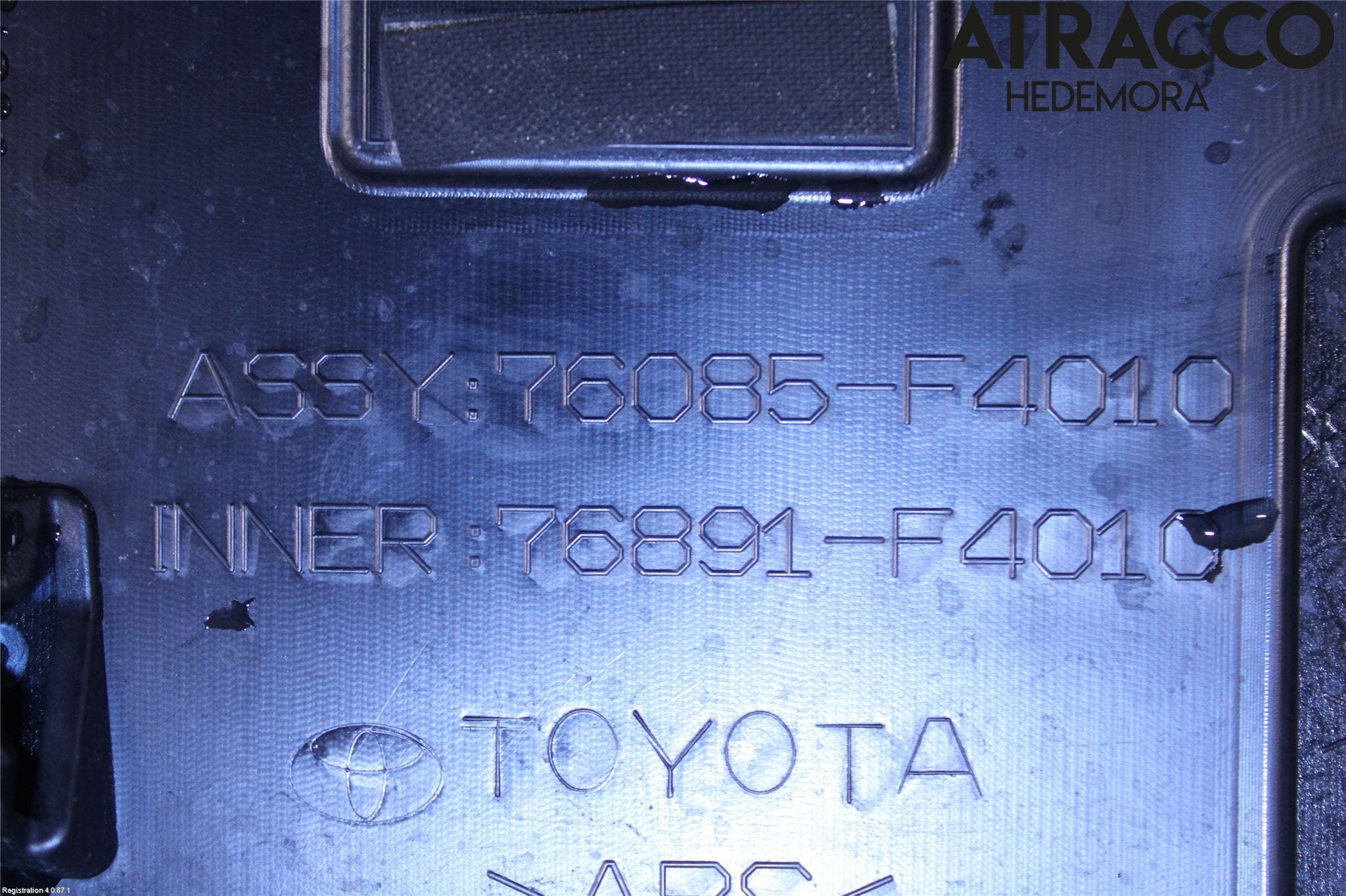 Toyota C-HR 16-23 Spoiler Baklucka