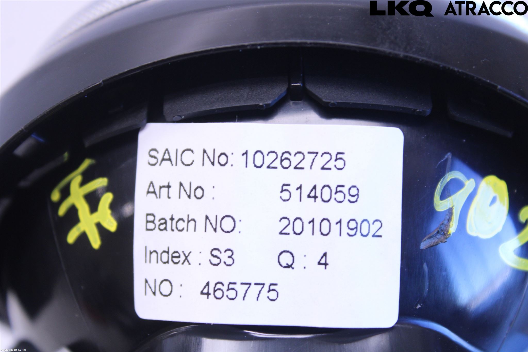 MG ZS EV 20- Defrosterkanal-Munstycke