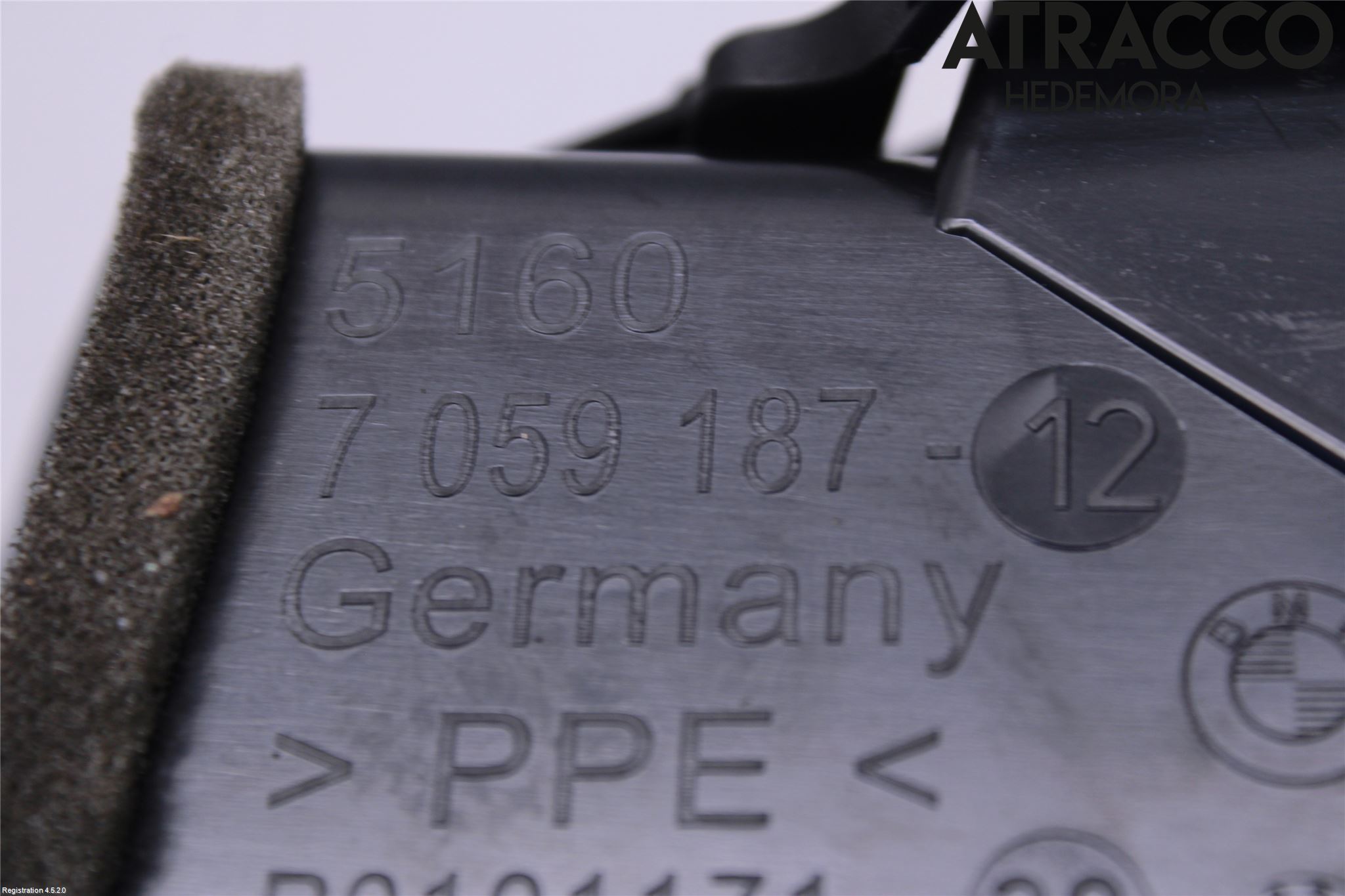 BMW 1 E82/88 Coupé/Cab 06-13 Defrosterkanal-Munstycke