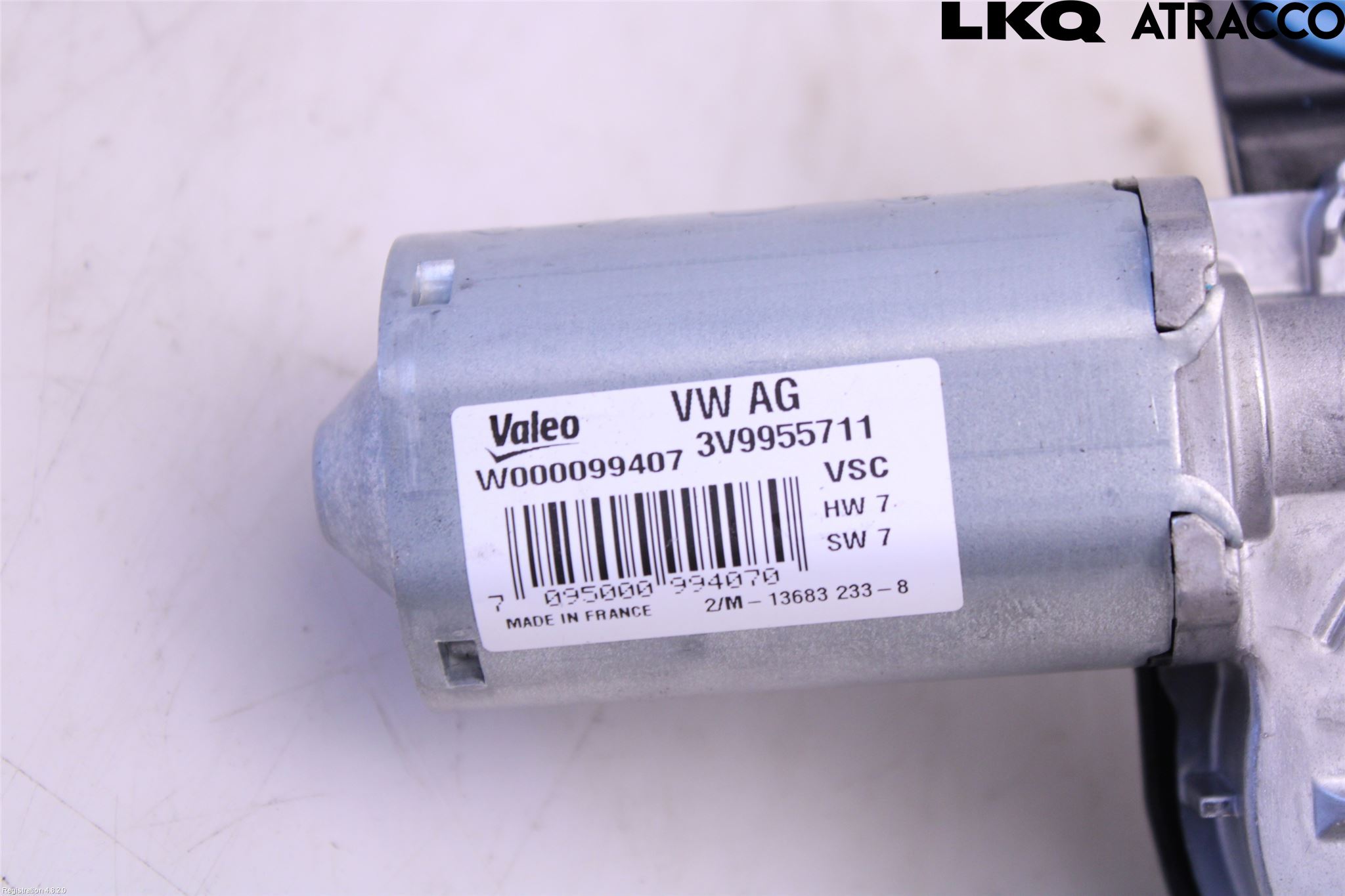 Skoda SUPERB 16-24 Torkarmotor Baklucka