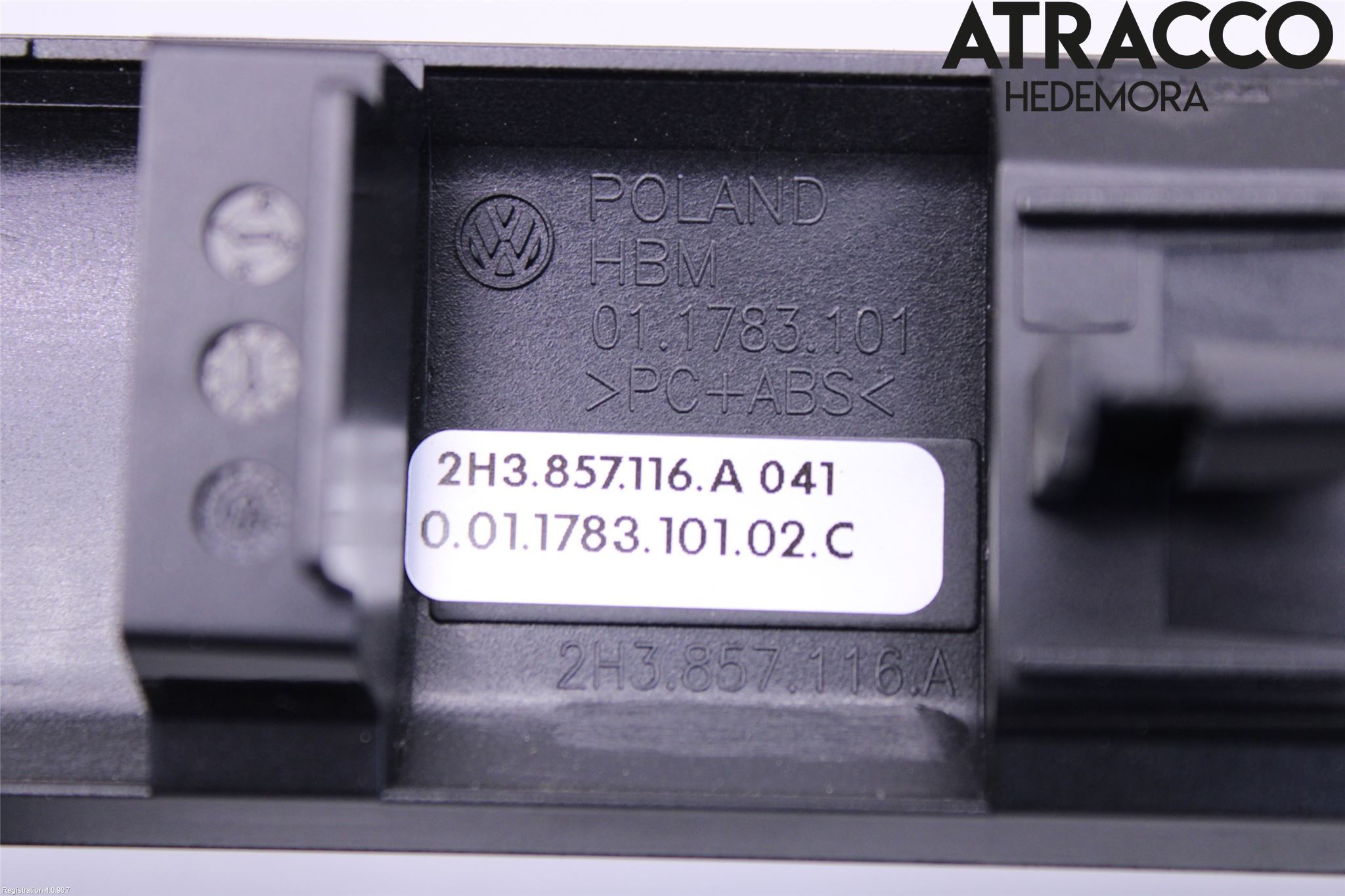 Volkswagen VW AMAROK 2H 10-22 Instrumentbräda Inlägg-Dekorlist