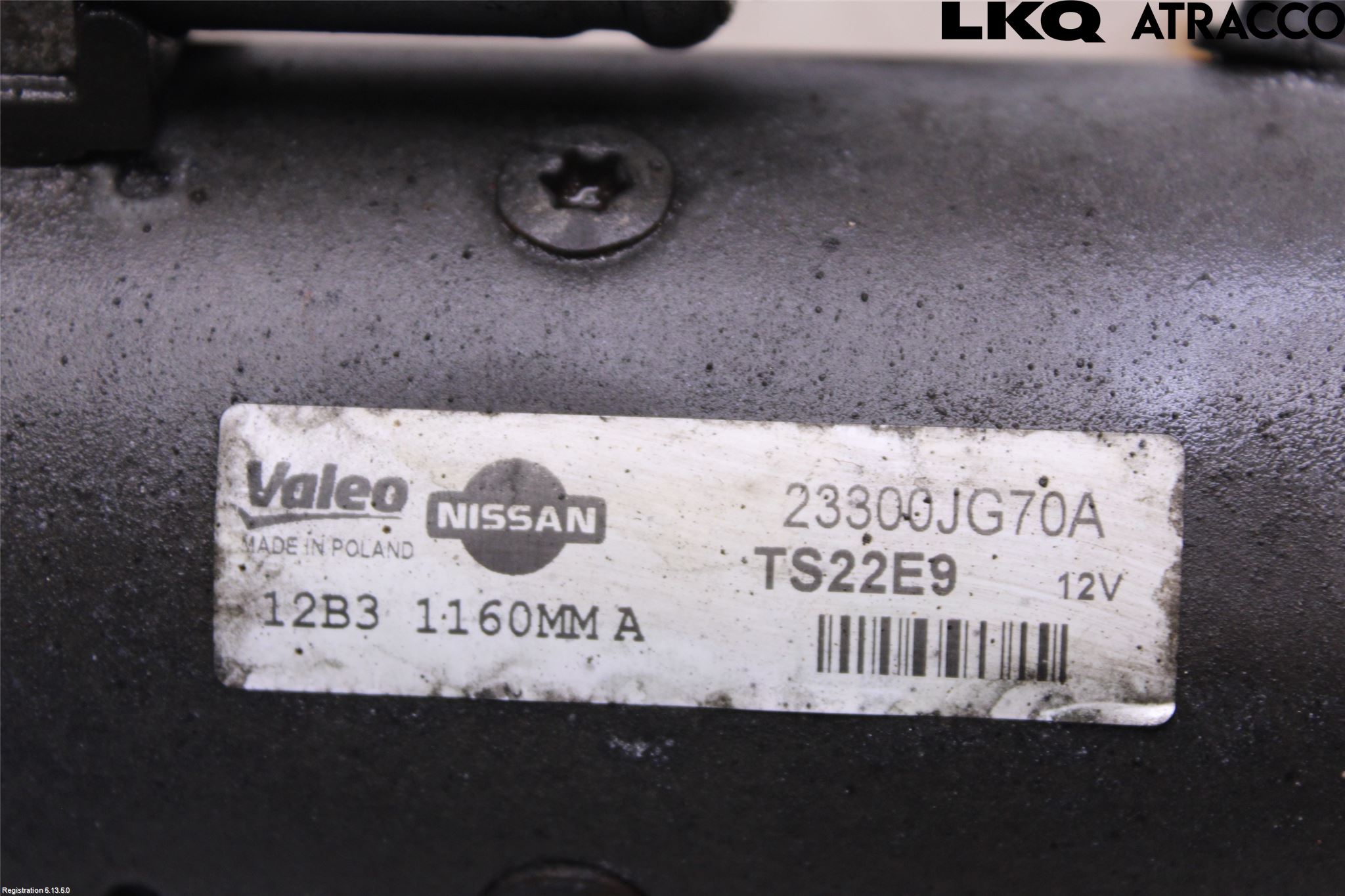 Nissan QASHQAI+2  10-14 Startmotor Diesel