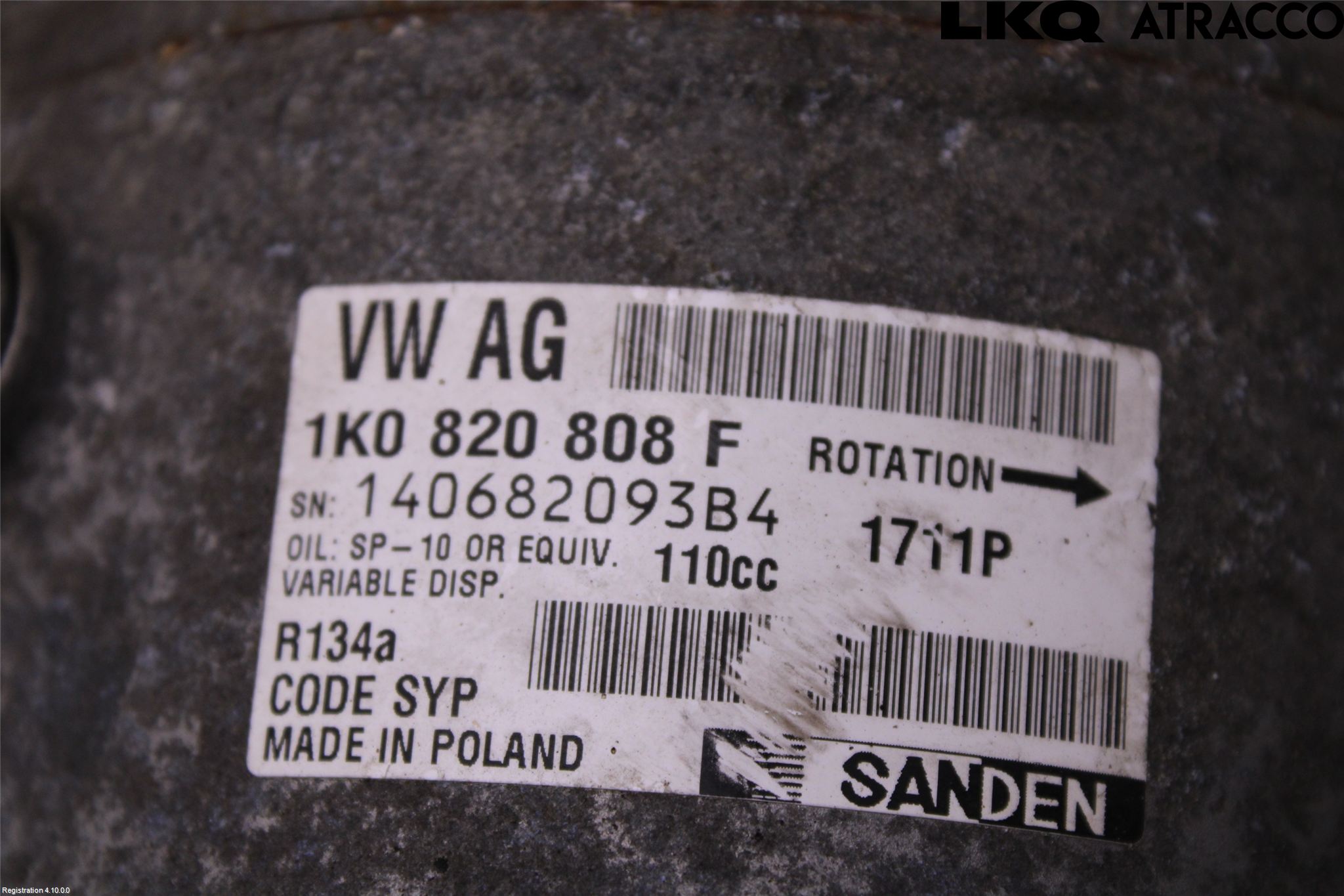 Volkswagen VW SHARAN 11- Ac Kompressor