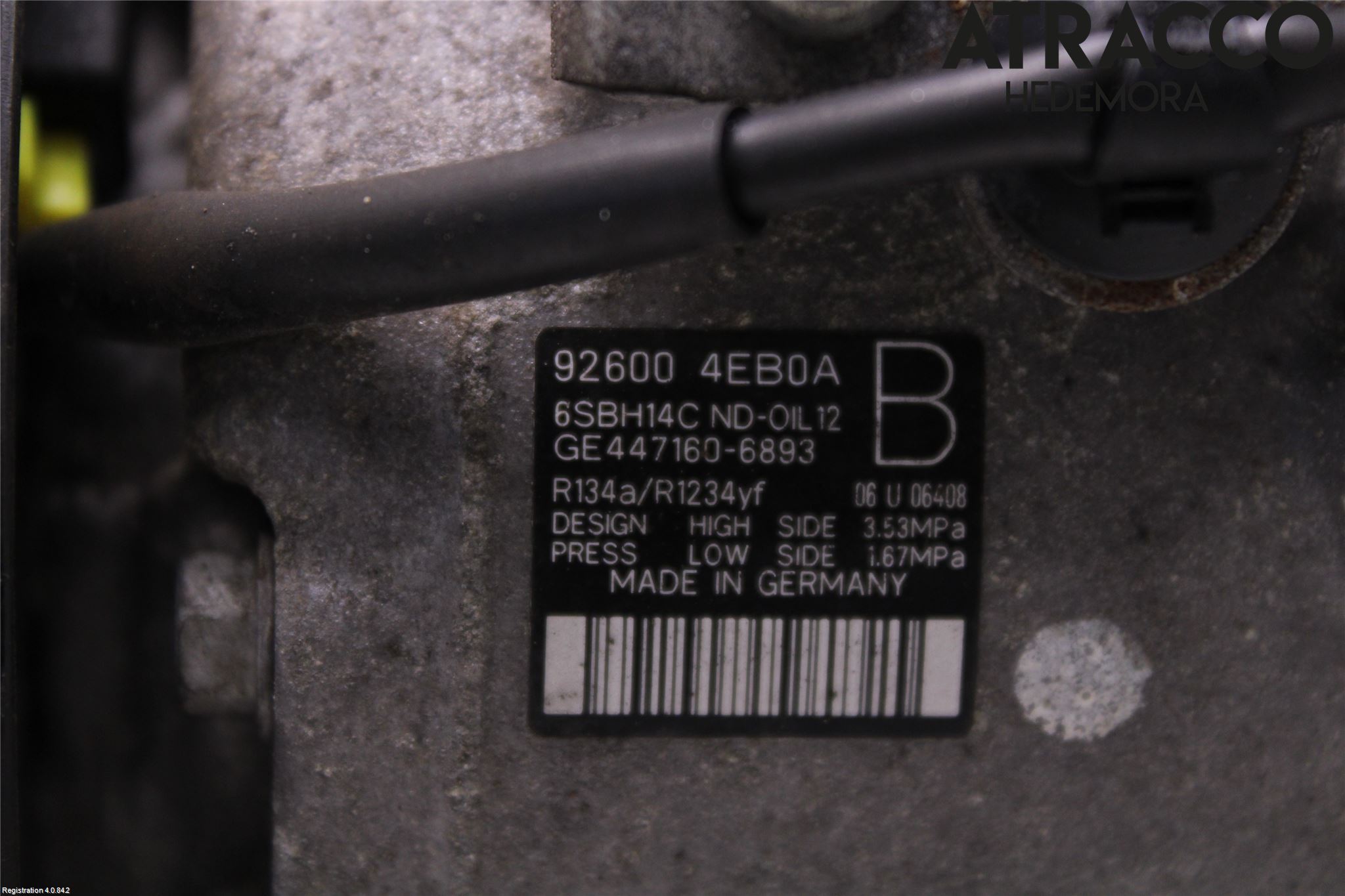 Nissan QASHQAI 17-21 Ac Kompressor