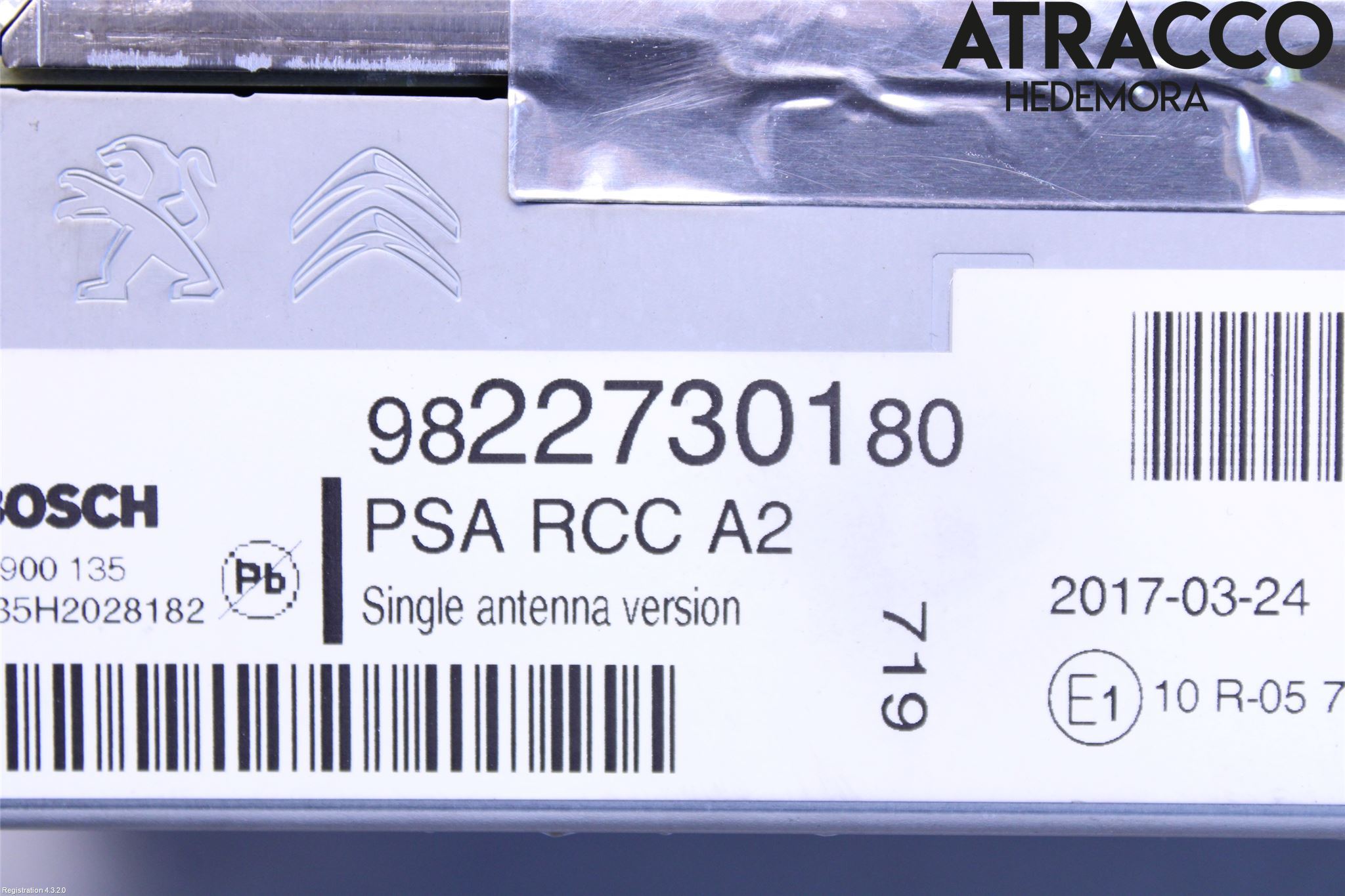 Citroen JUMPY/E-JUMPY 16- Cd Radio - Multimediapanel