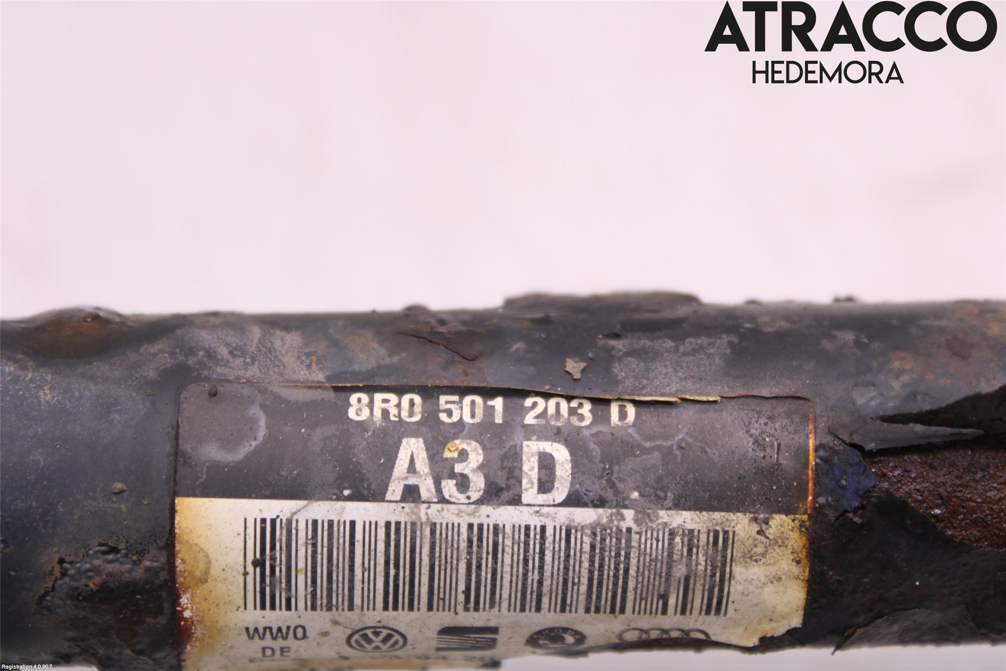 Audi A8/S8 4H 10-17 Drivaxel Bak Vänster