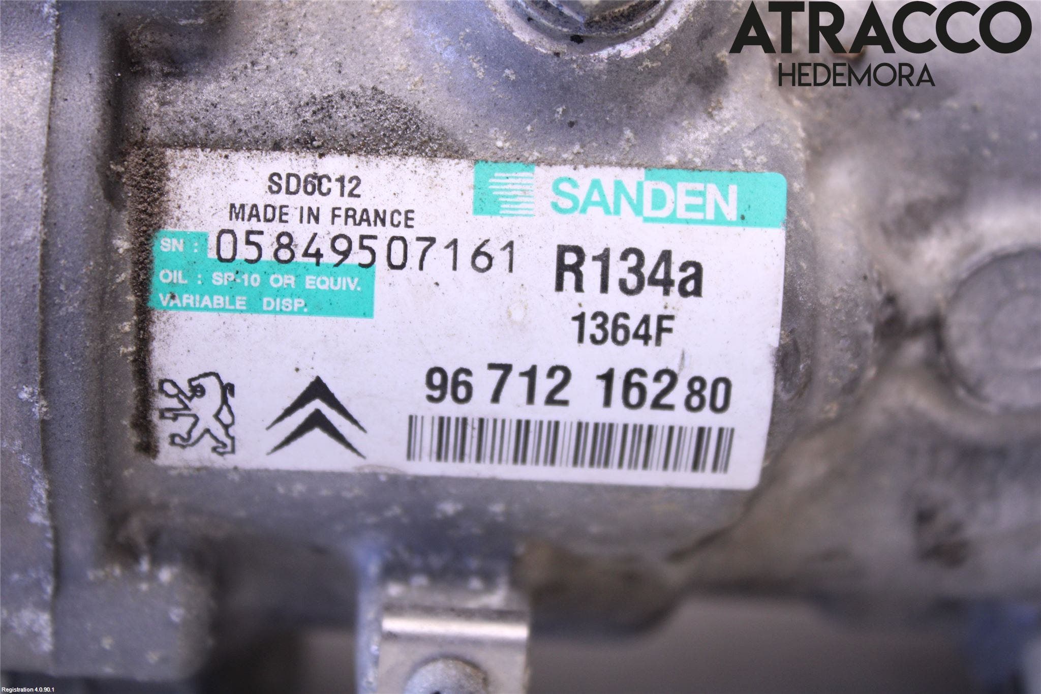 Peugeot 308 08-13 Ac Kompressor