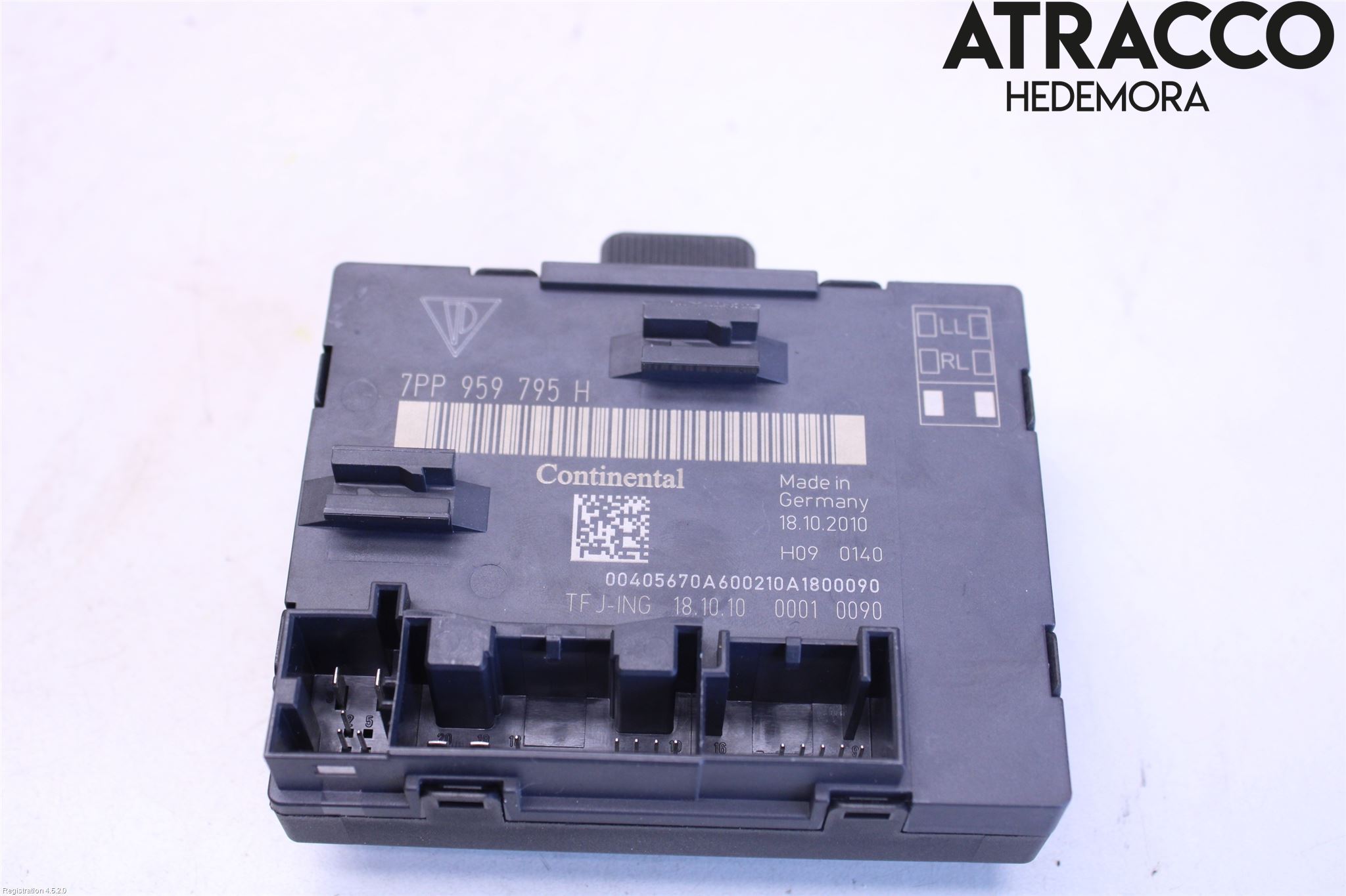 Porsche PANAMERA 09- Styrenhet Dörr