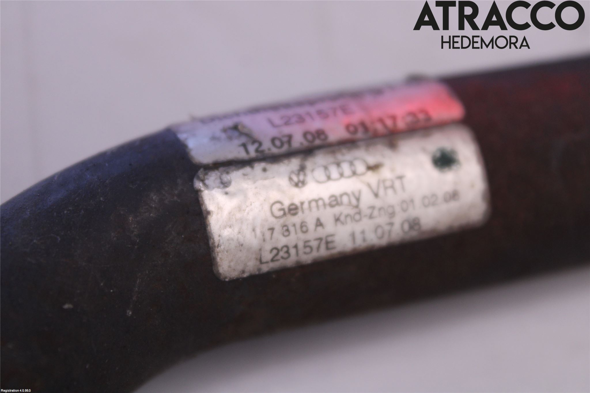 Audi A6/S6     05-11 Motor Oljerör-Slang