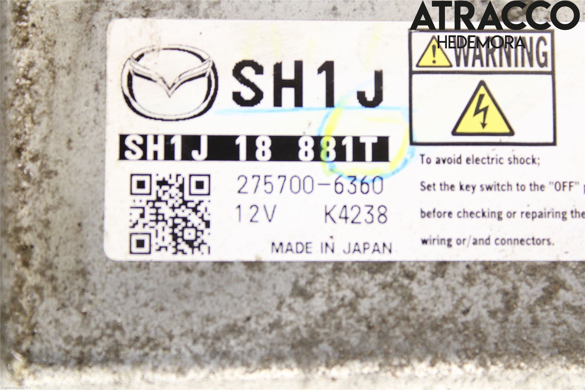 Mazda CX-5 12-17 Styrenhet Inspump Diesel