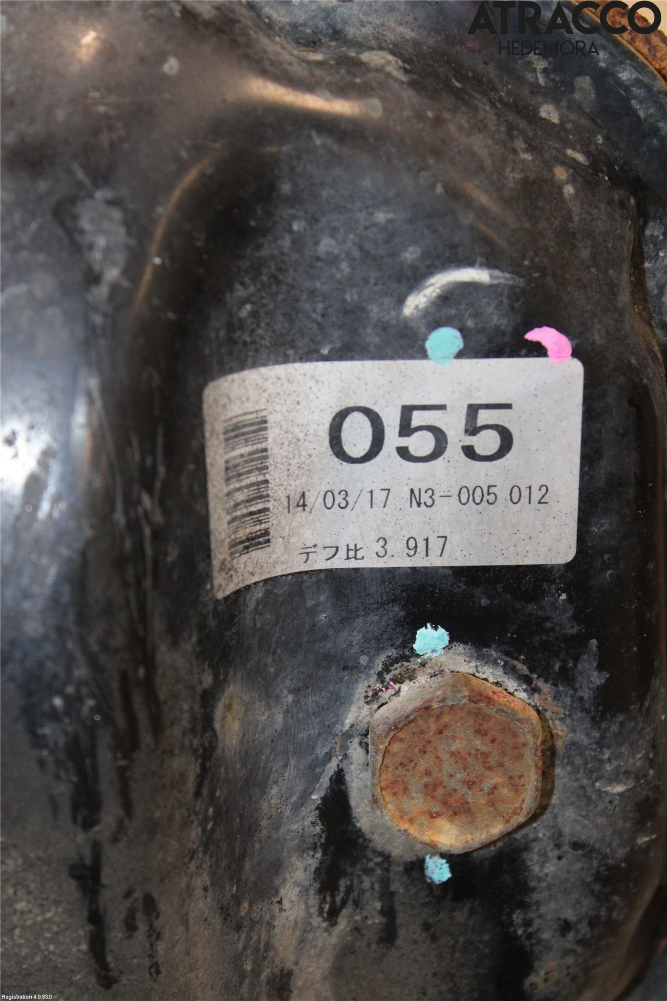 Mitsubishi L200 06-15 Framvagn Diffrential