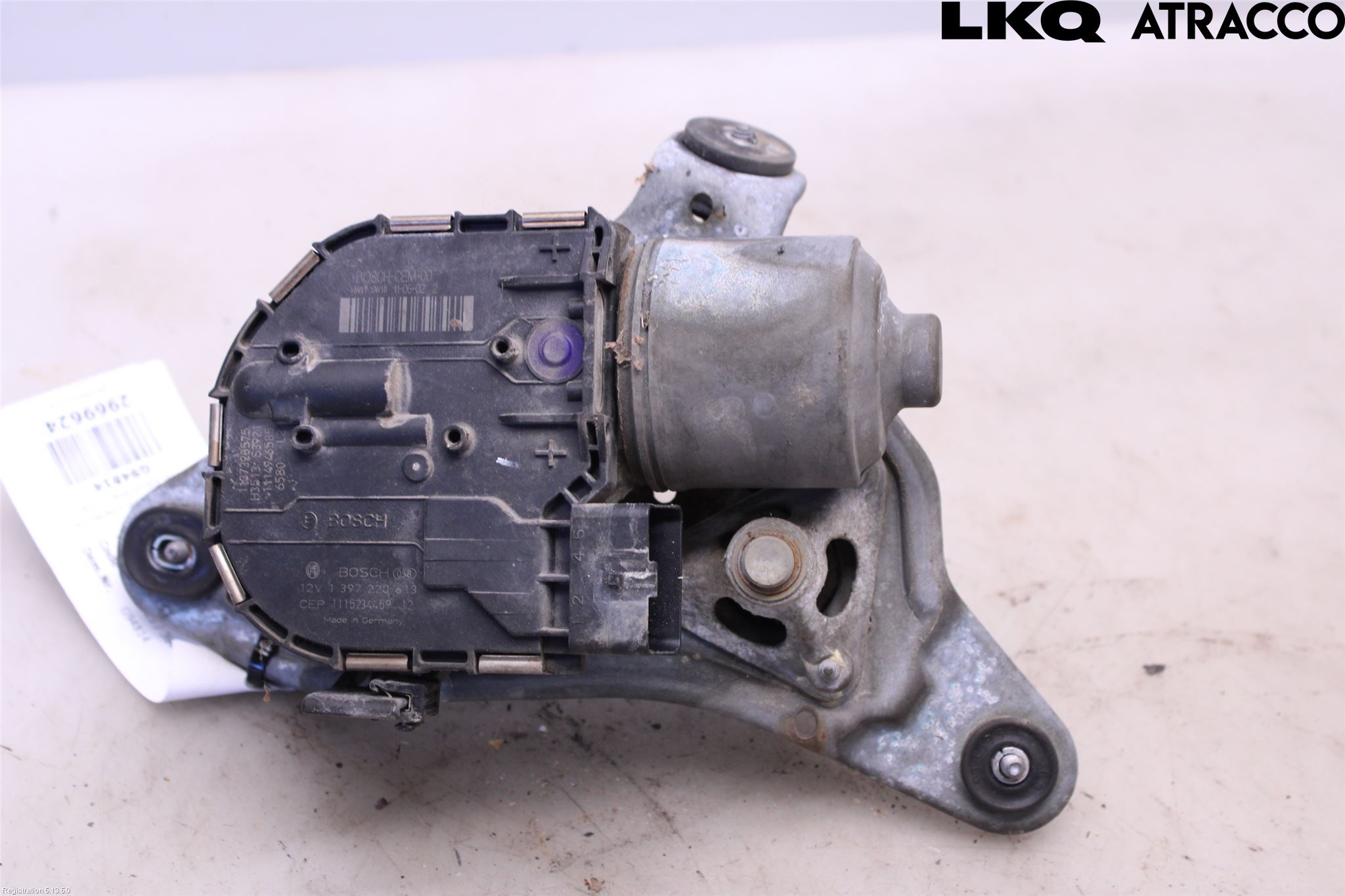 Peugeot 508 11-18 Torkarmotor Vindruta