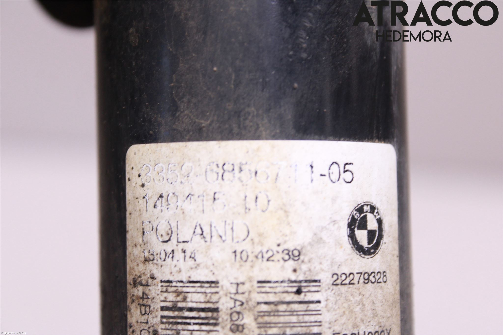 BMW 4 F32/F33/F82/F83 13-20 Stötdämpare Bak