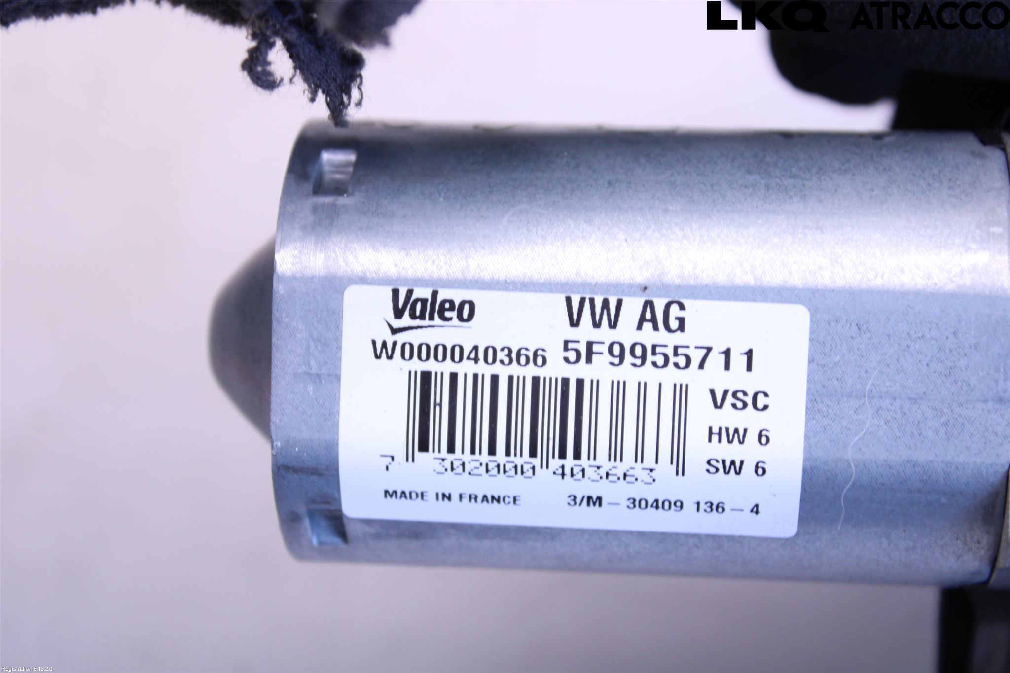 Seat LEON 13-20 Torkarmotor Baklucka