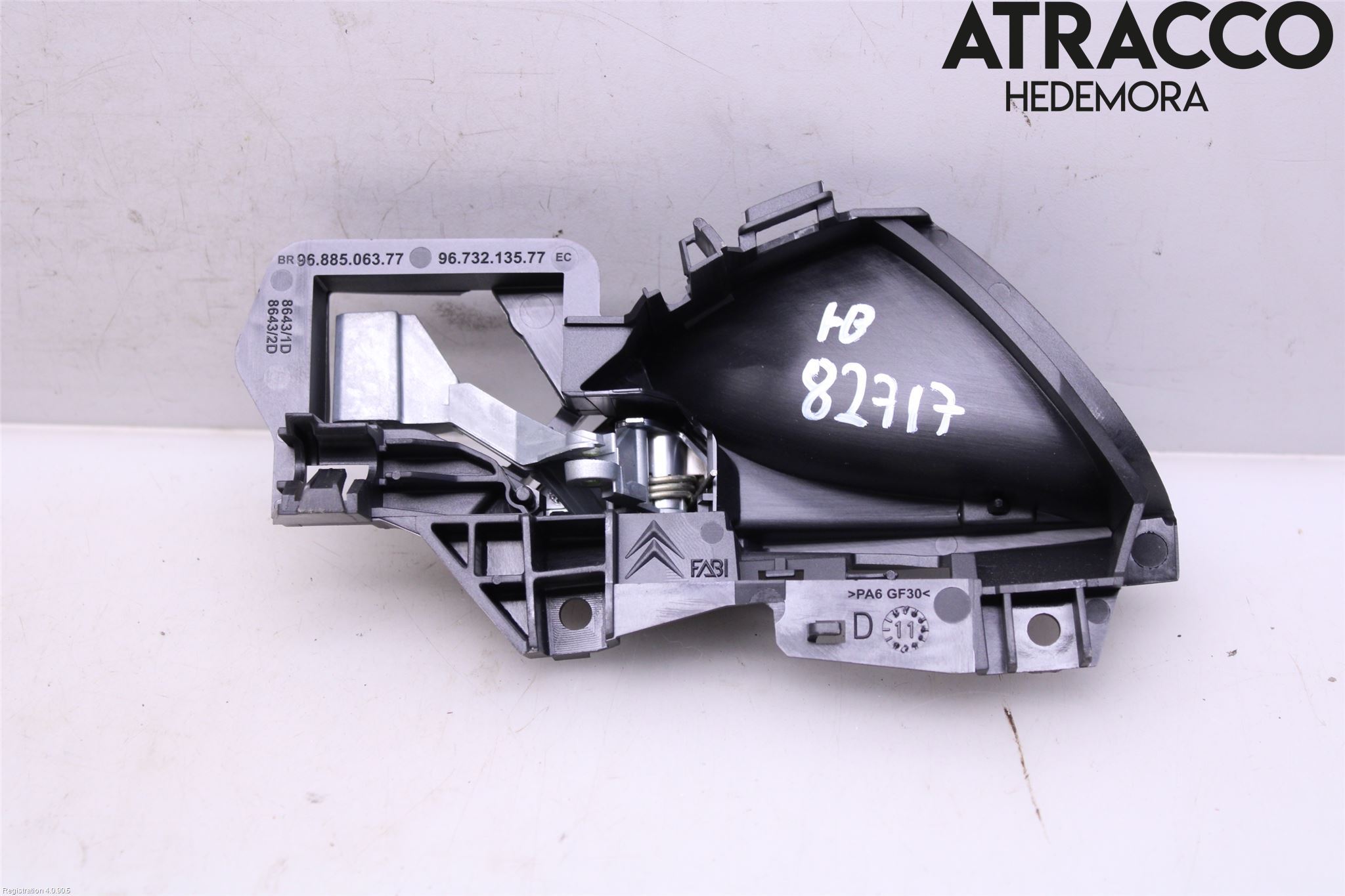 Citroen DS5 Dörrhandtag Inre Hö