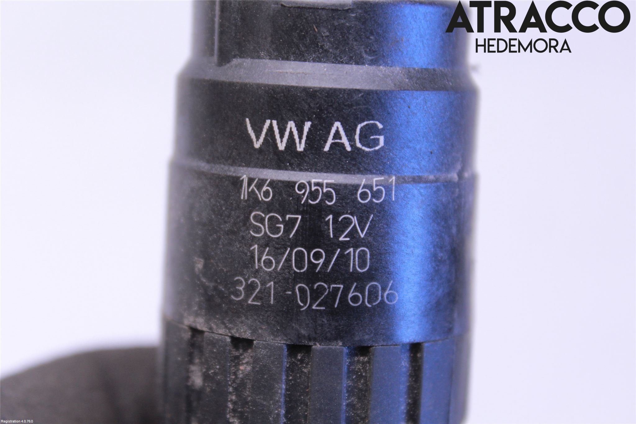 Audi A3/S3 05-13 Spolarpump Vindruta