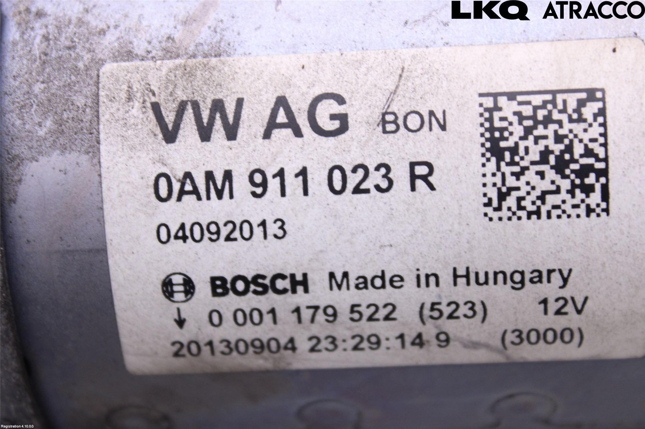 Volkswagen VW GOLF / E-GOLF VII 13-20 Startmotor