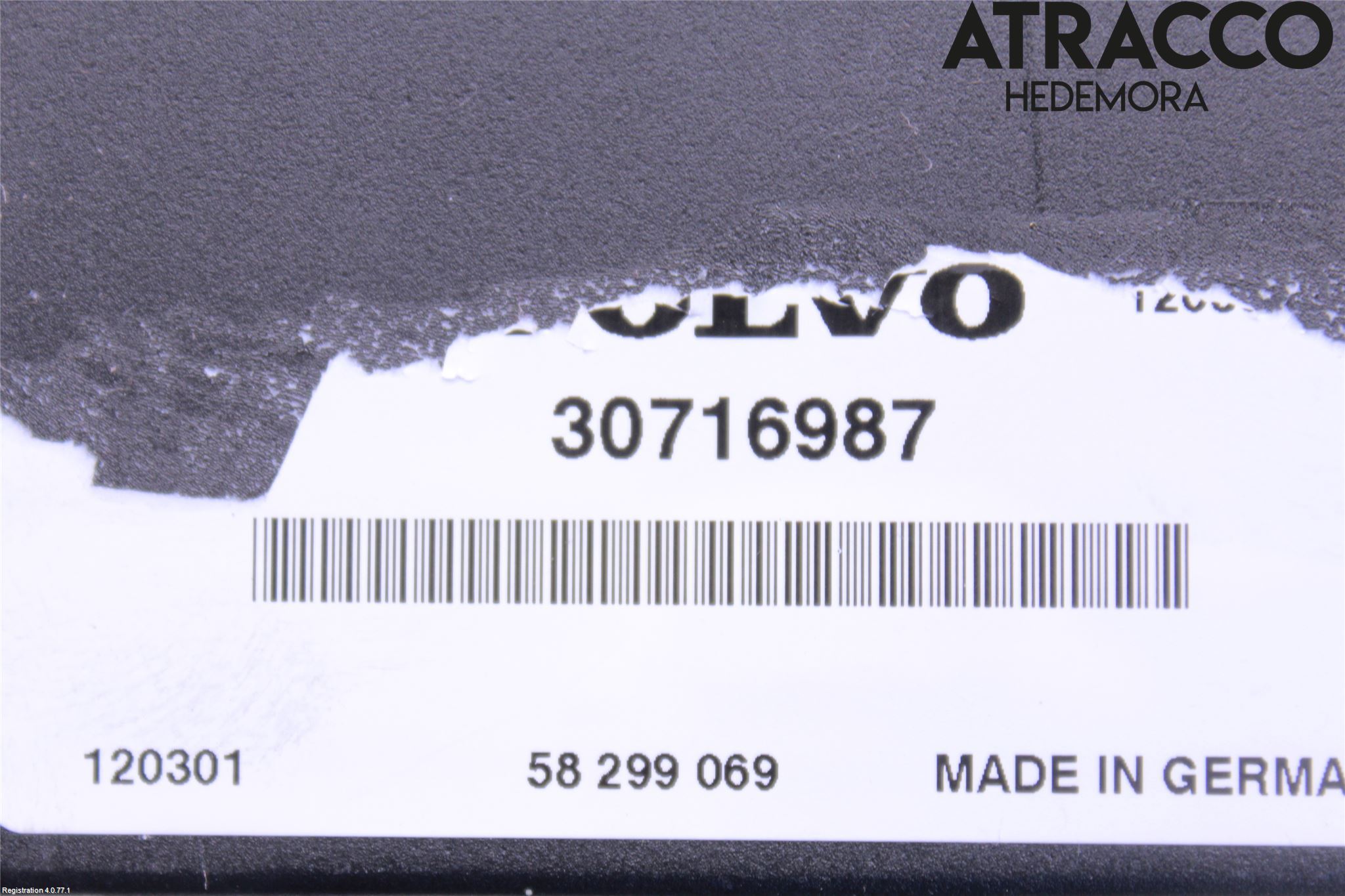 Volvo XC70 08-13 Styrenhet Dragkrok