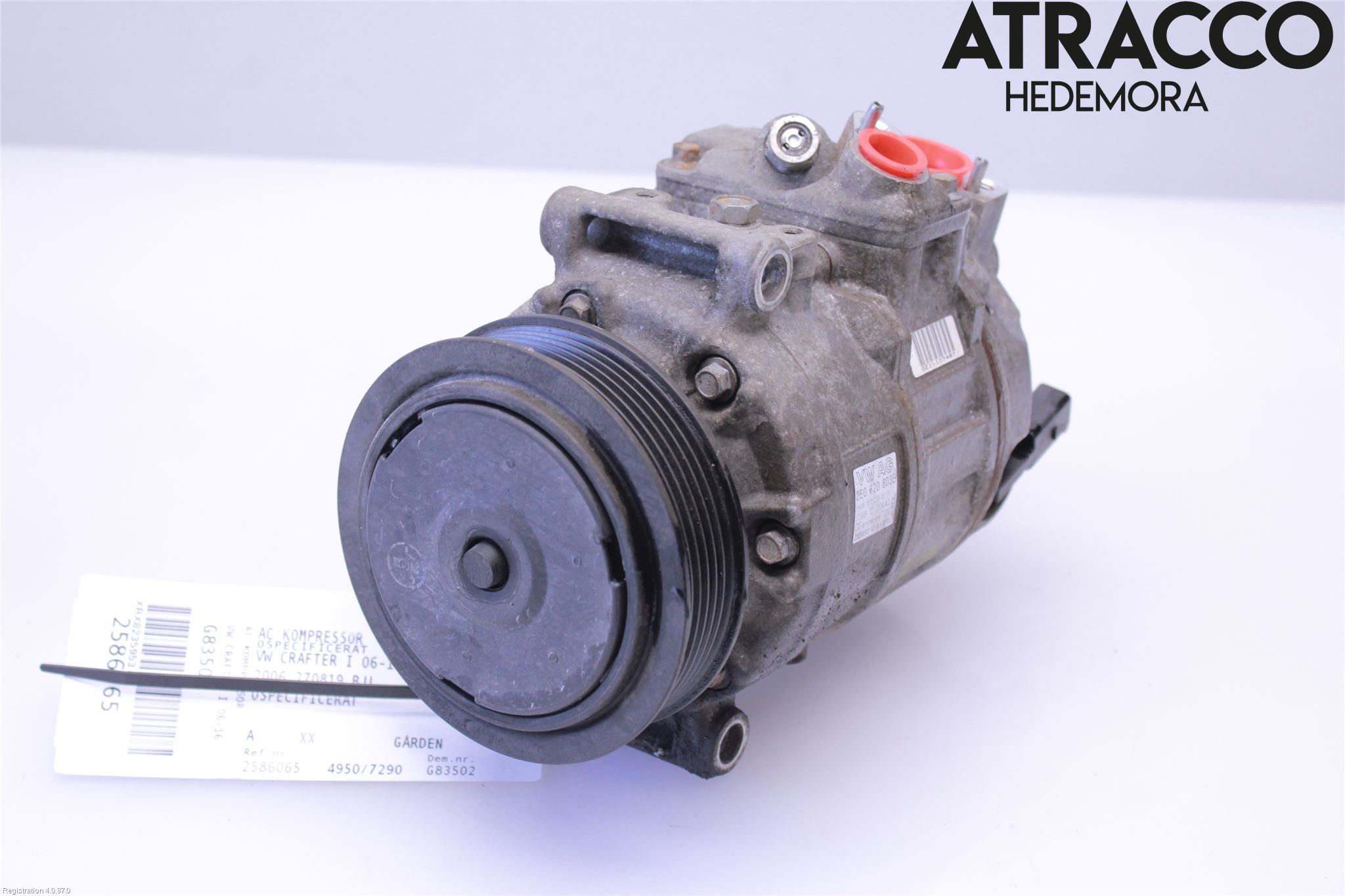 Volkswagen VW CRAFTER 06-16 Ac Kompressor