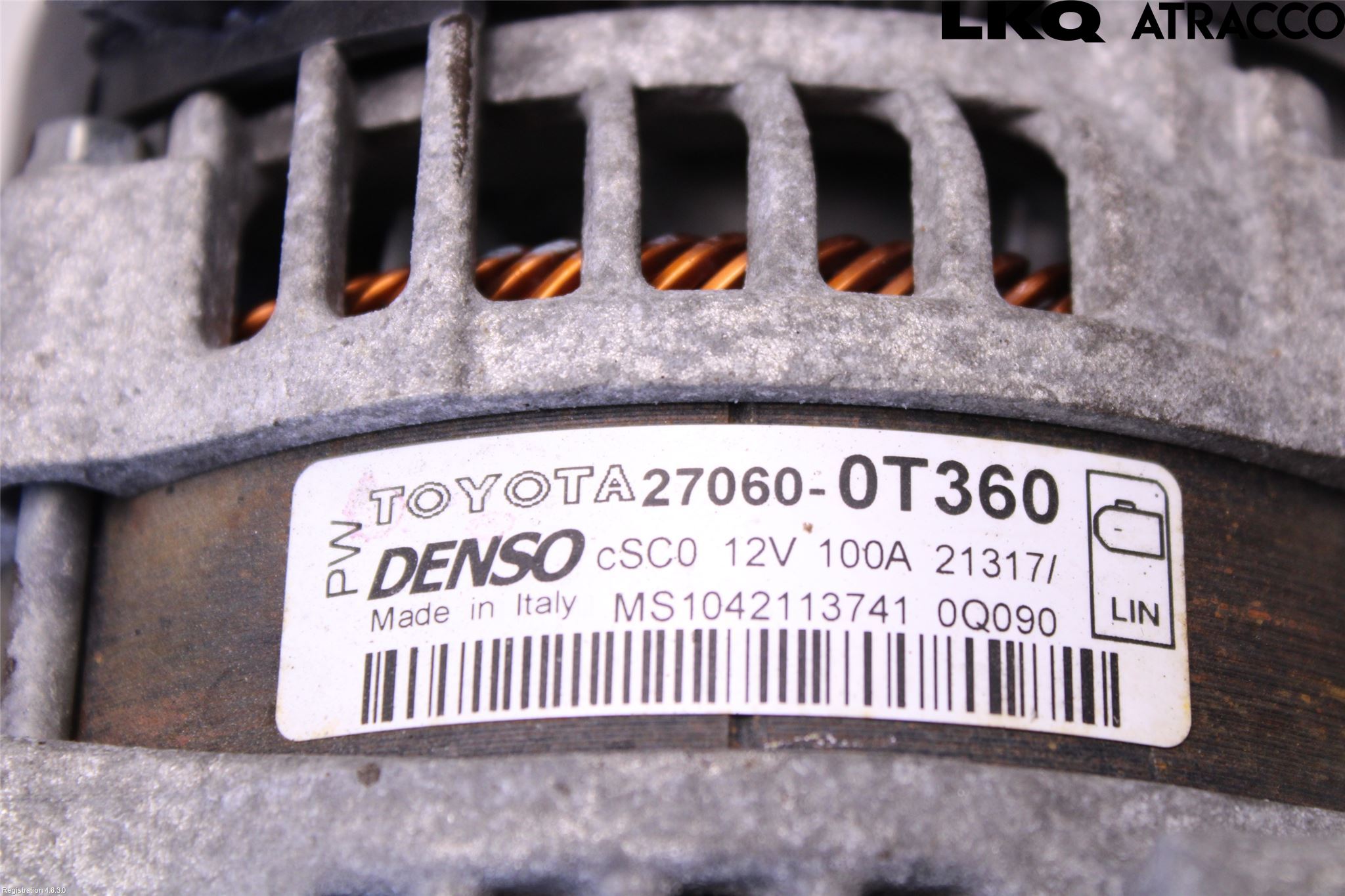 Toyota AVENSIS 16-18 Generator