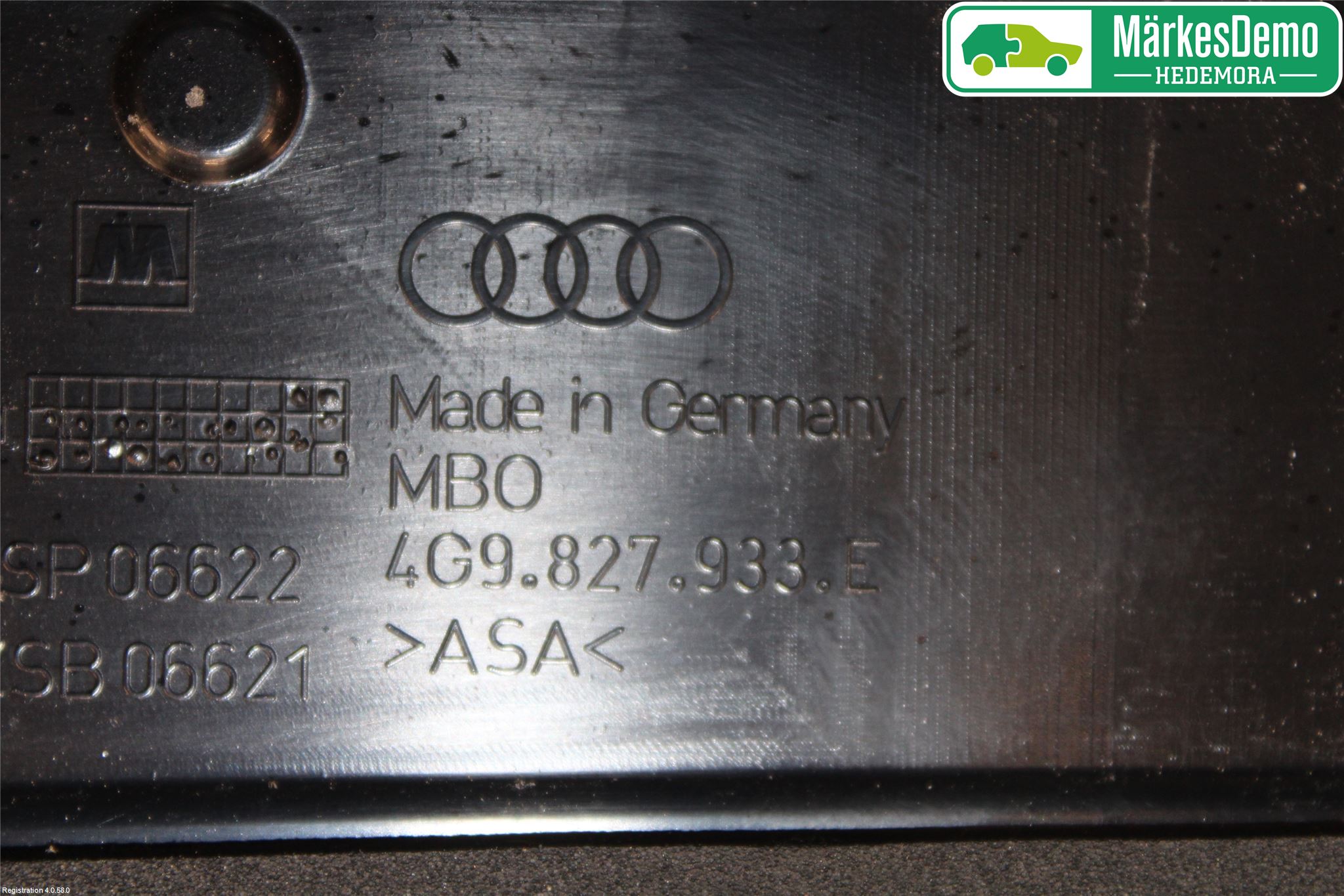 Audi A6/S6 4G 11-18 Spoiler Baklucka