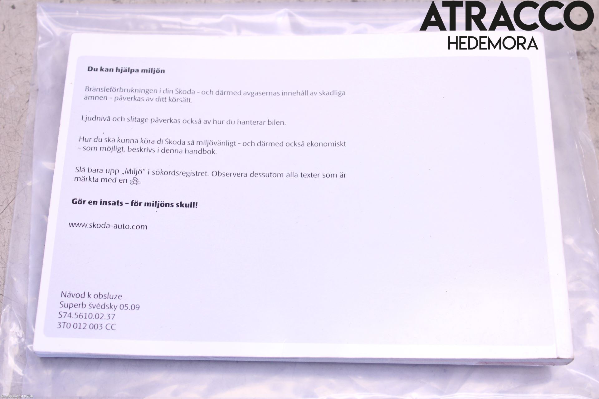 Skoda SUPERB 09-15 Instruktionsbok