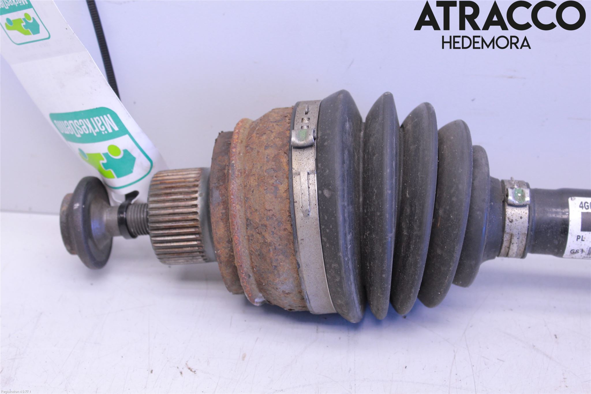 Audi A6 ALLROAD 12-18 Drivaxel Fram Vänster