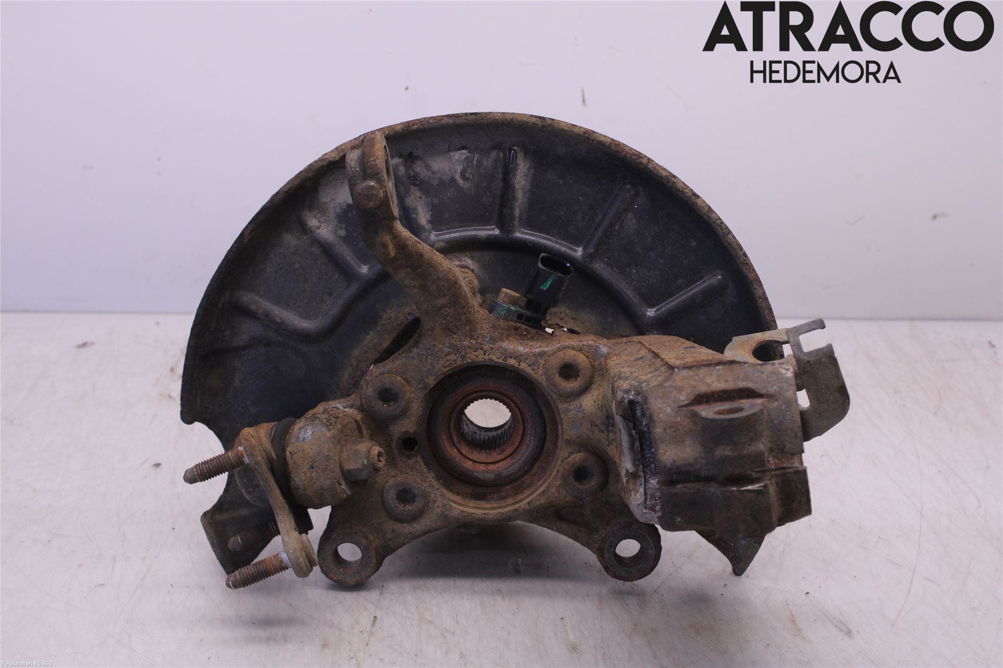 Volkswagen VW SCIROCCO 09-17 Styrspindel Lagerhus Vä