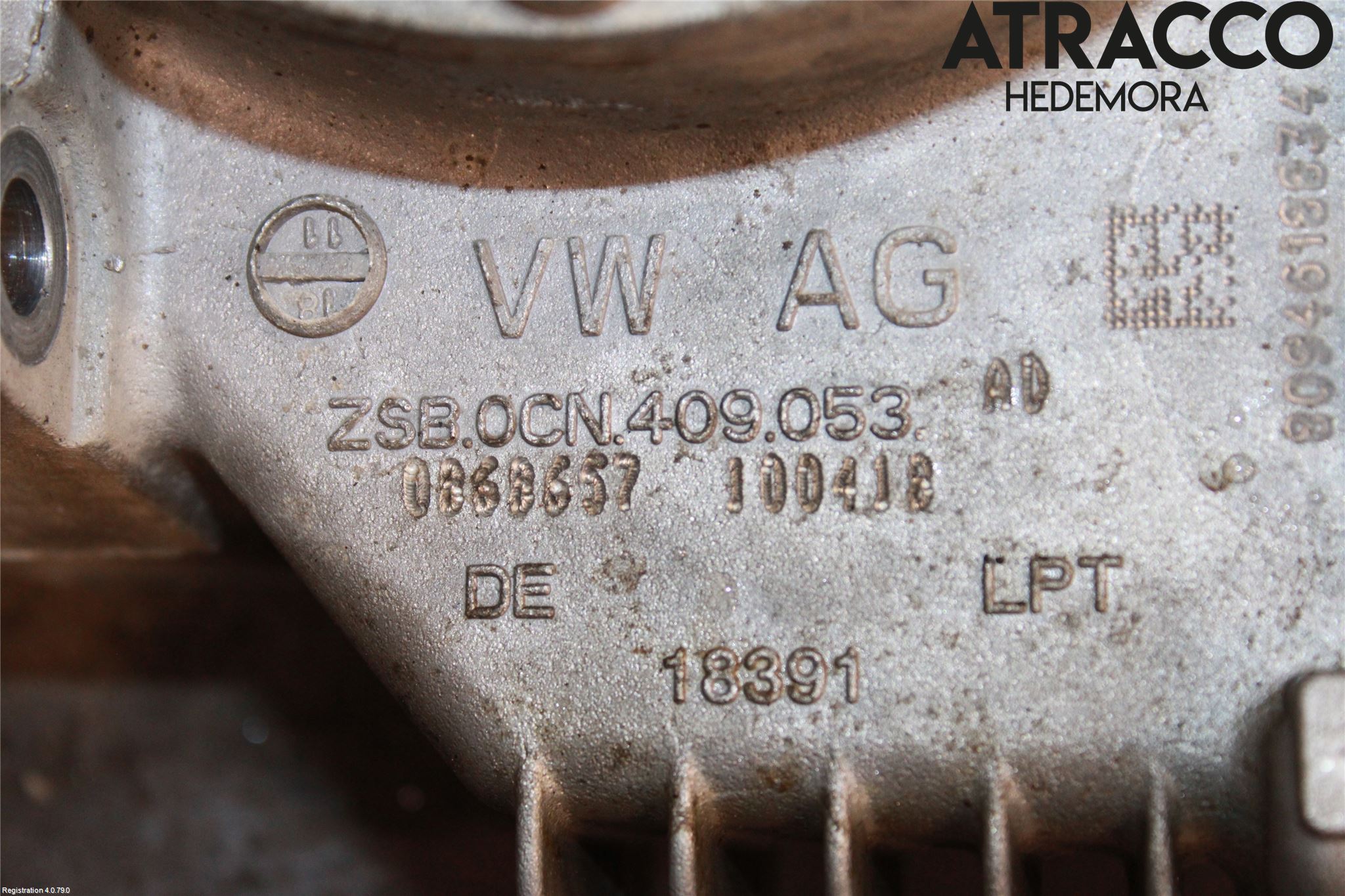 Volkswagen VW TIGUAN 16-24 Framvagn Diffrential