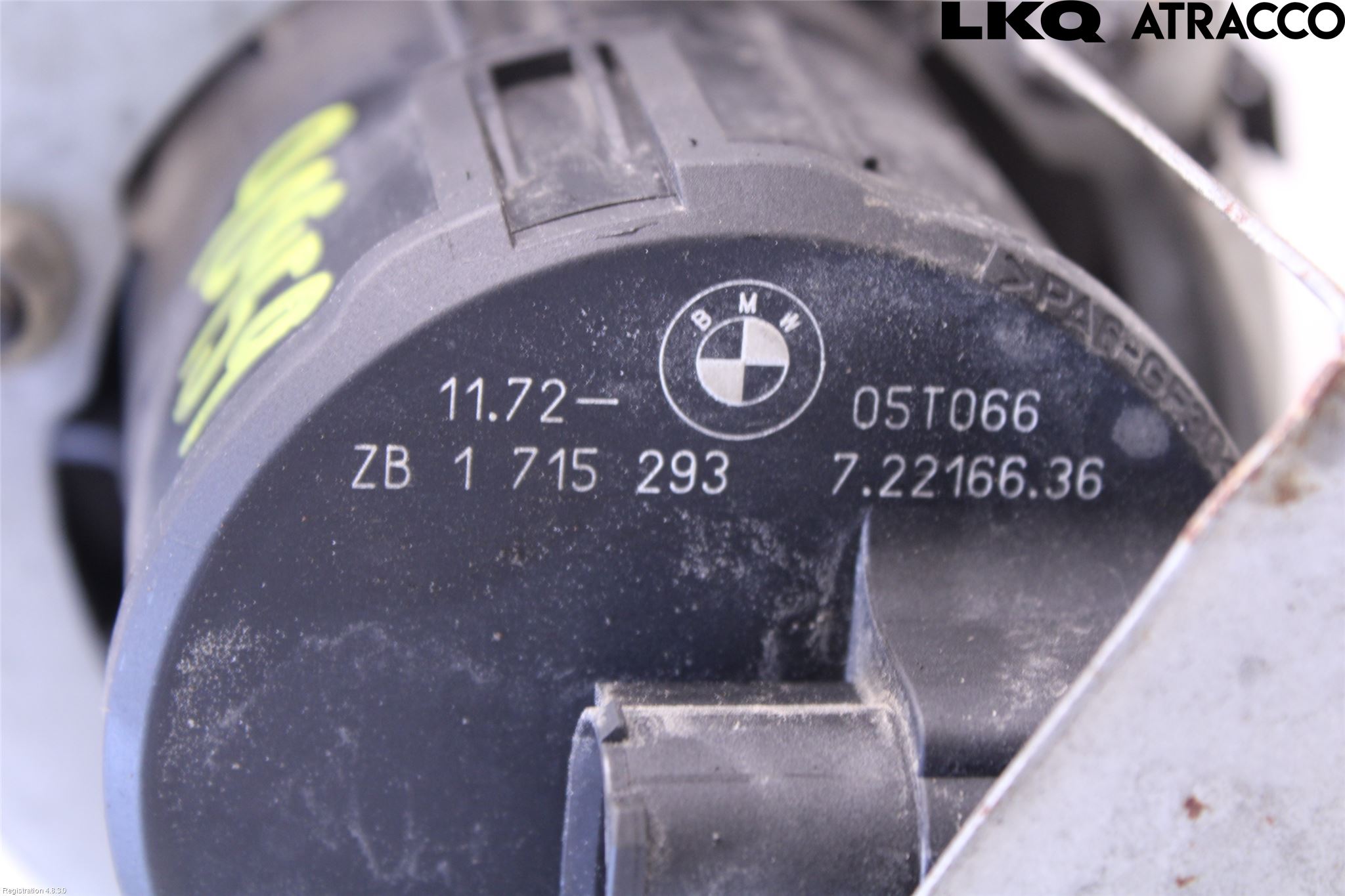 BMW 3 E46      98-05 Luftpump-Avgasrening