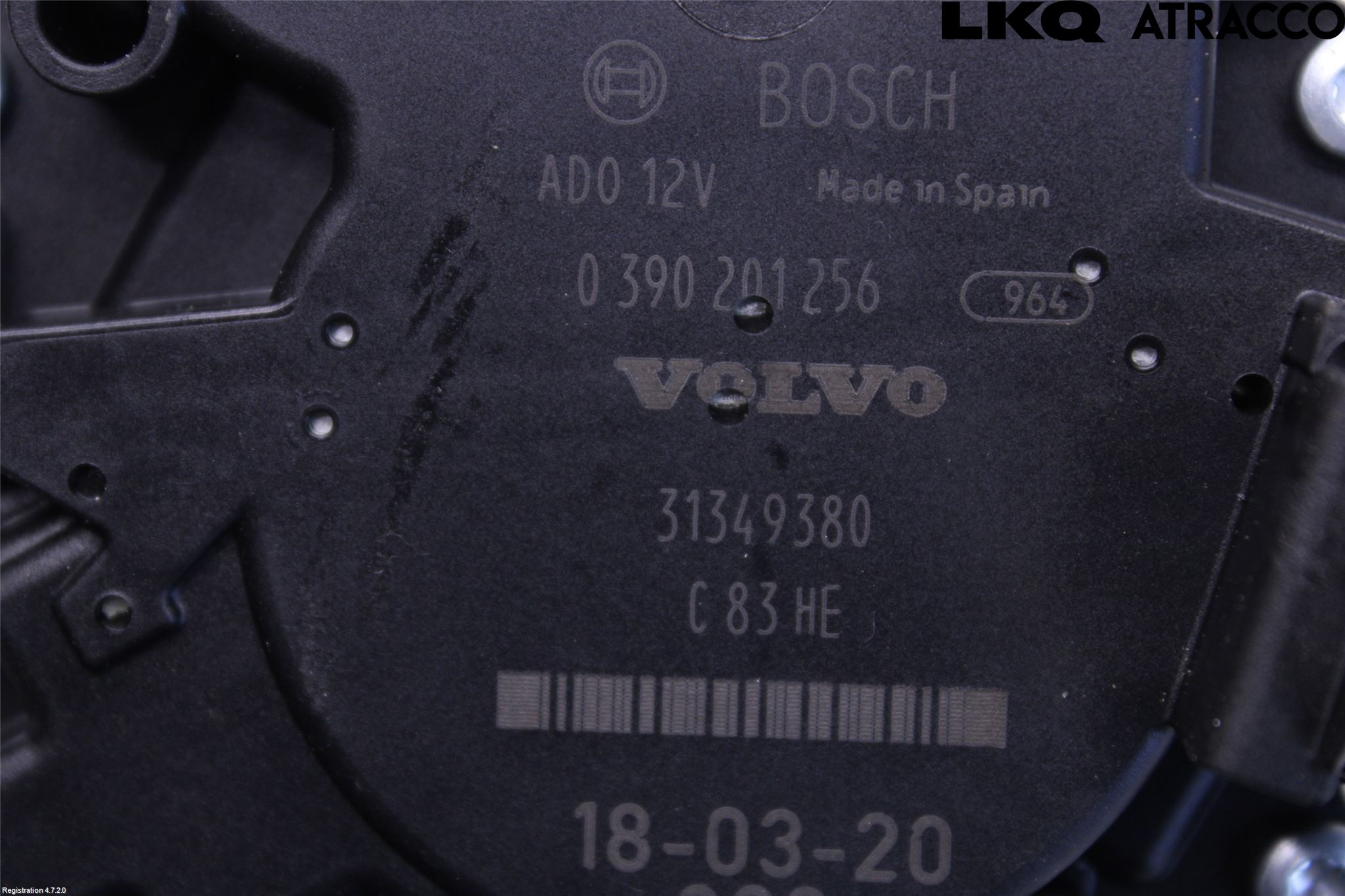 Volvo V90 17->> Torkarmotor Baklucka