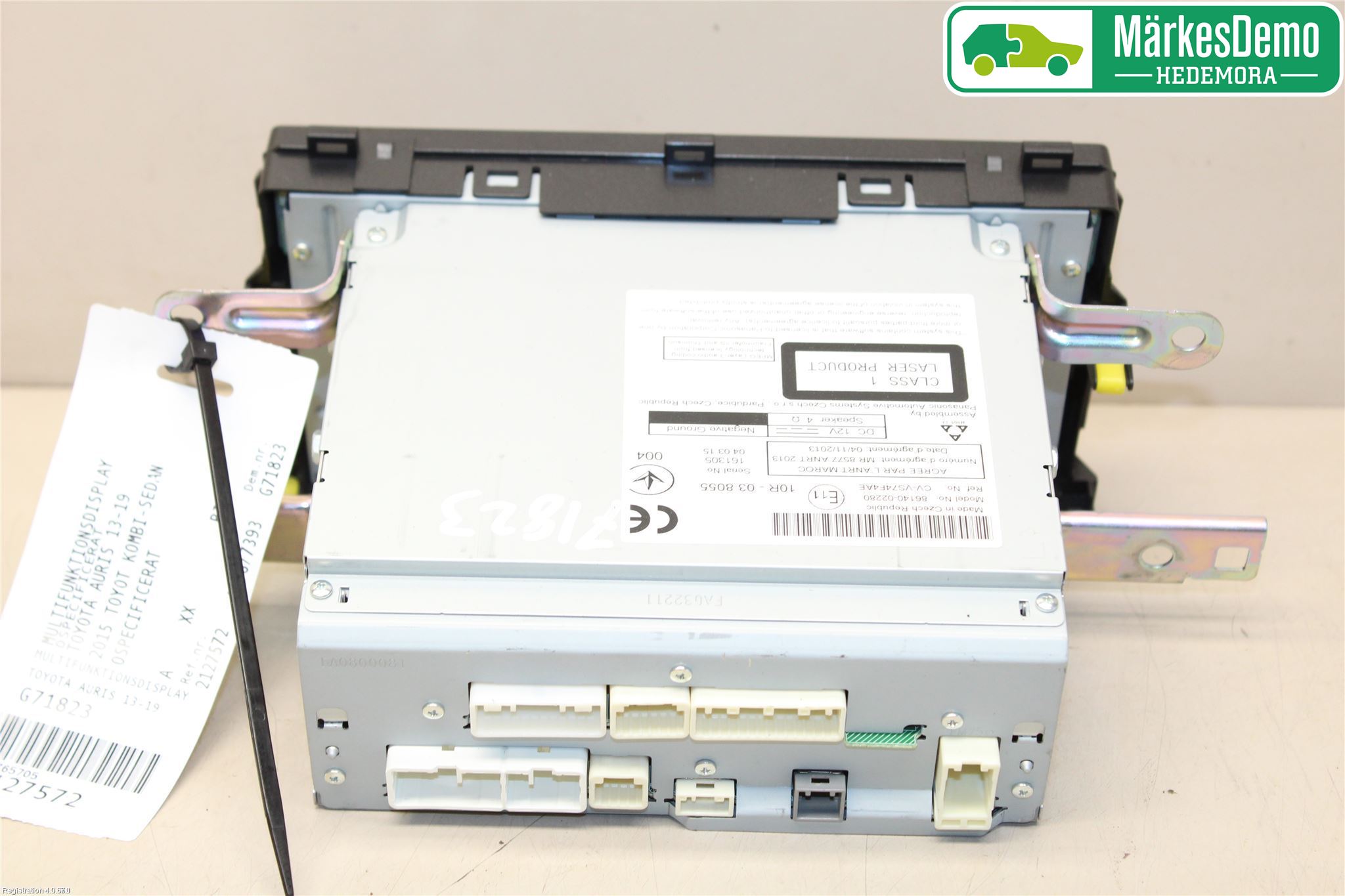 Toyota AURIS 13-19 Cd Radio - Multimediapanel