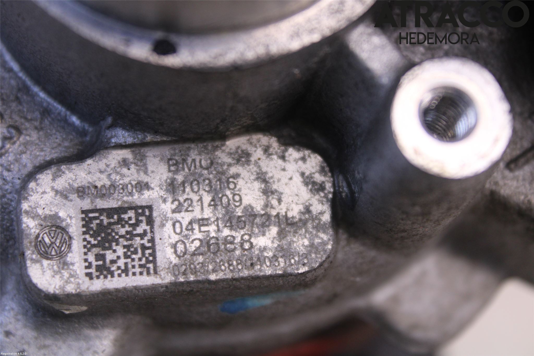 Volkswagen VW POLO 10-17 Turboaggregat